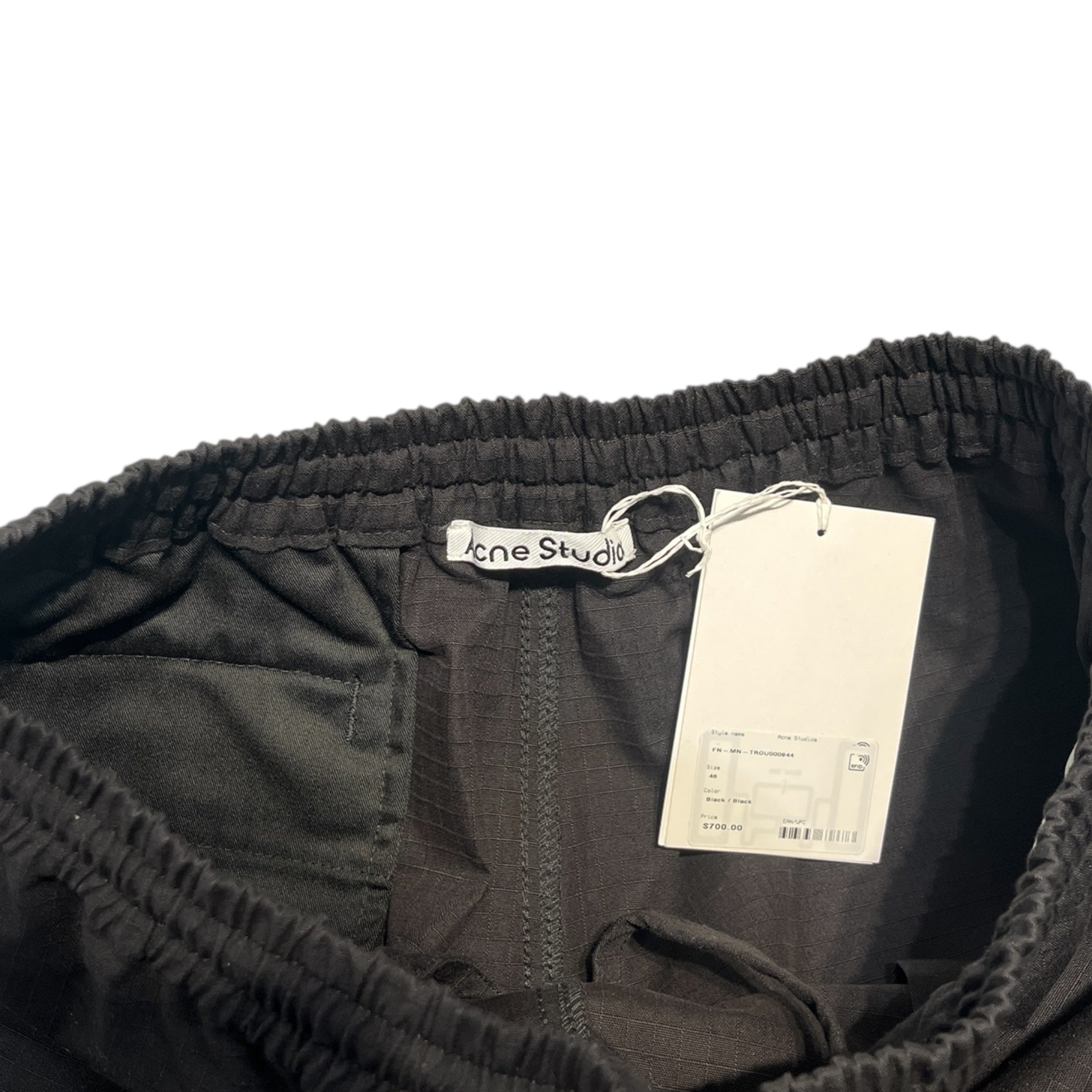 Acne Studios/Cargo Pants/46/Cotton/BLK/RIPSTOP BNWT view 3