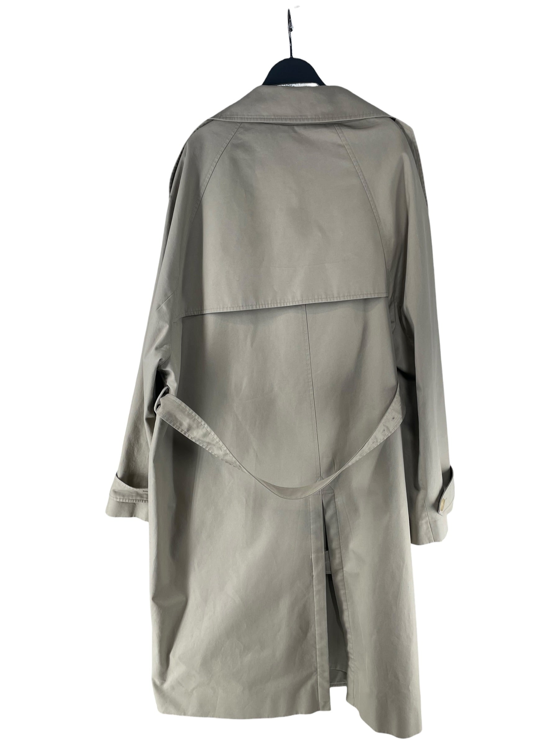 BALENCIAGA/Trench Coat/S/Cotton/BEG/BELTED TRENCH view 2