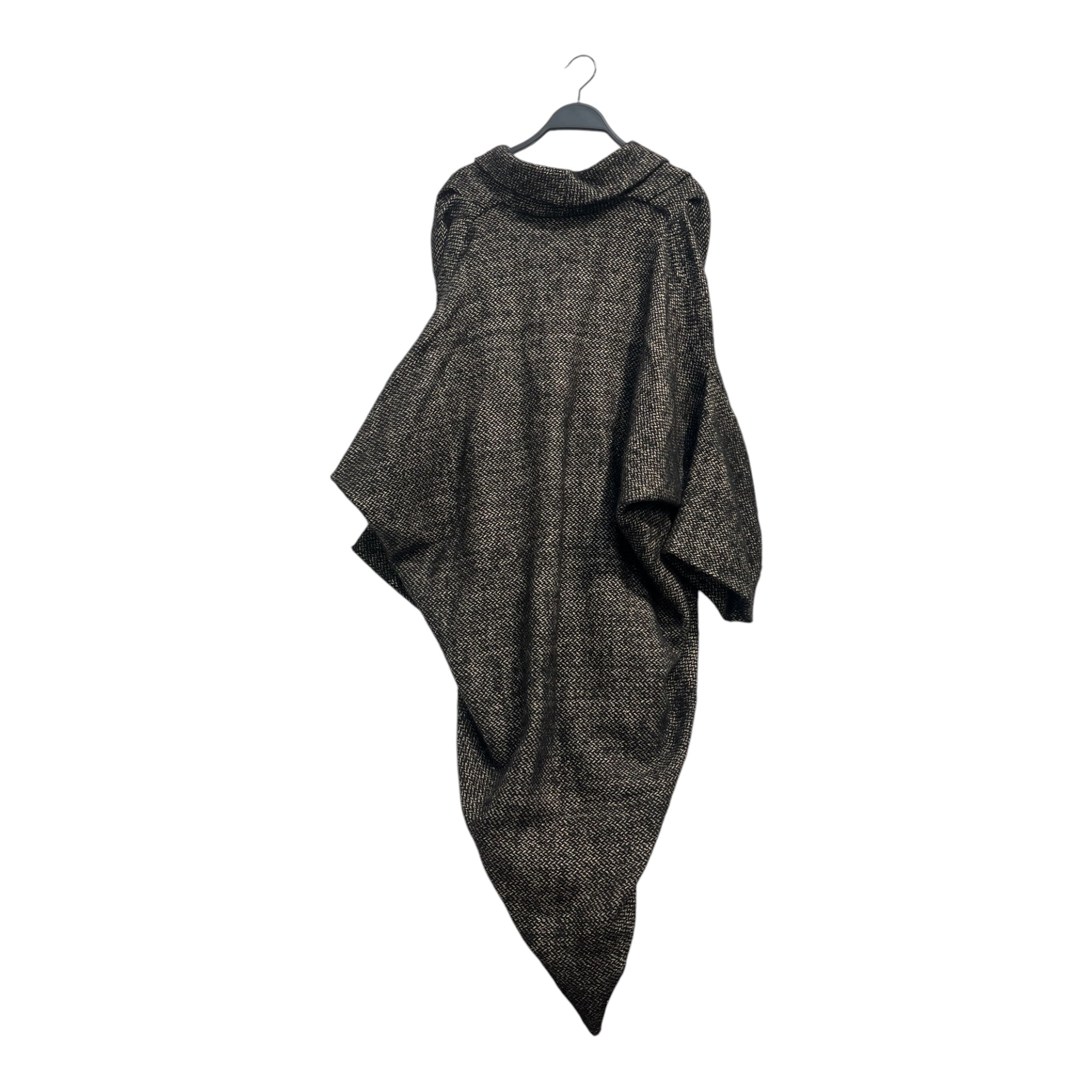 LANVIN/Jacket/M/Wool/BLK/black white weave 2009 view 2