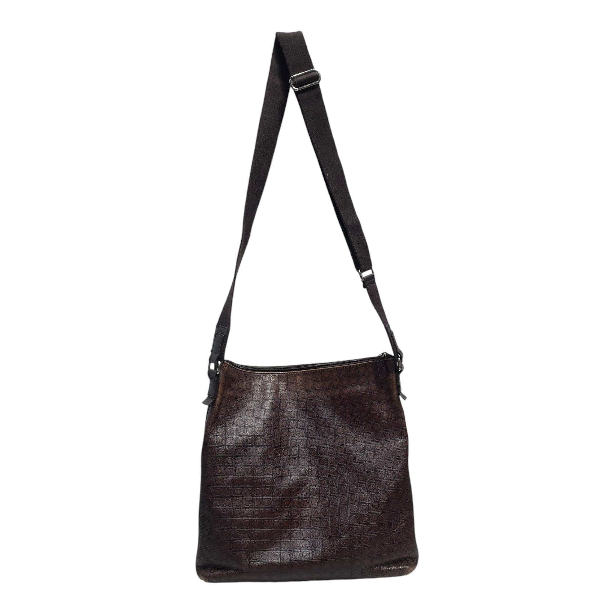 Salvatore Ferragamo/Cross Body Bag/Leather/BRW/ view 2