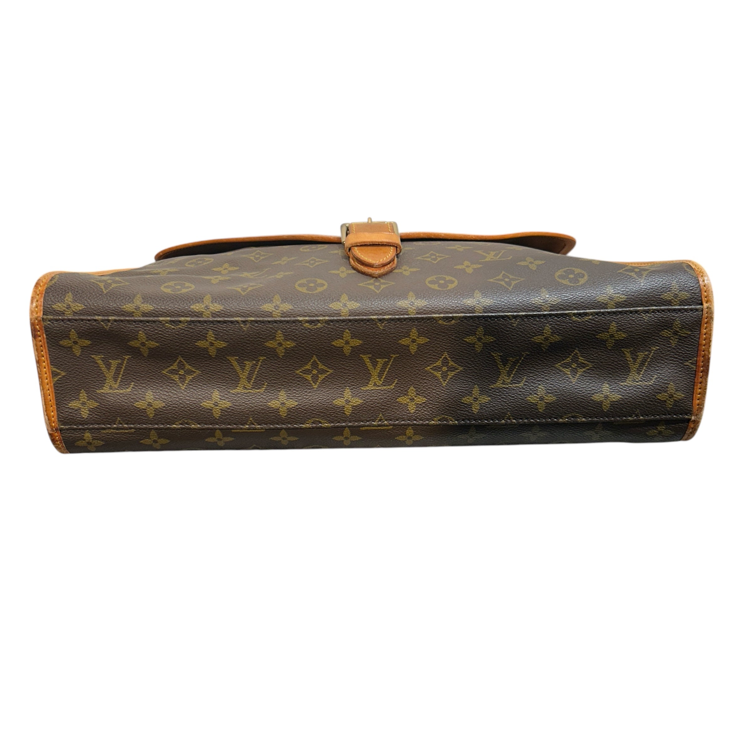 LOUIS VUITTON/Briefcase/Monogram/Leather/BRW/Beverly Crossbody Briefcase view 3