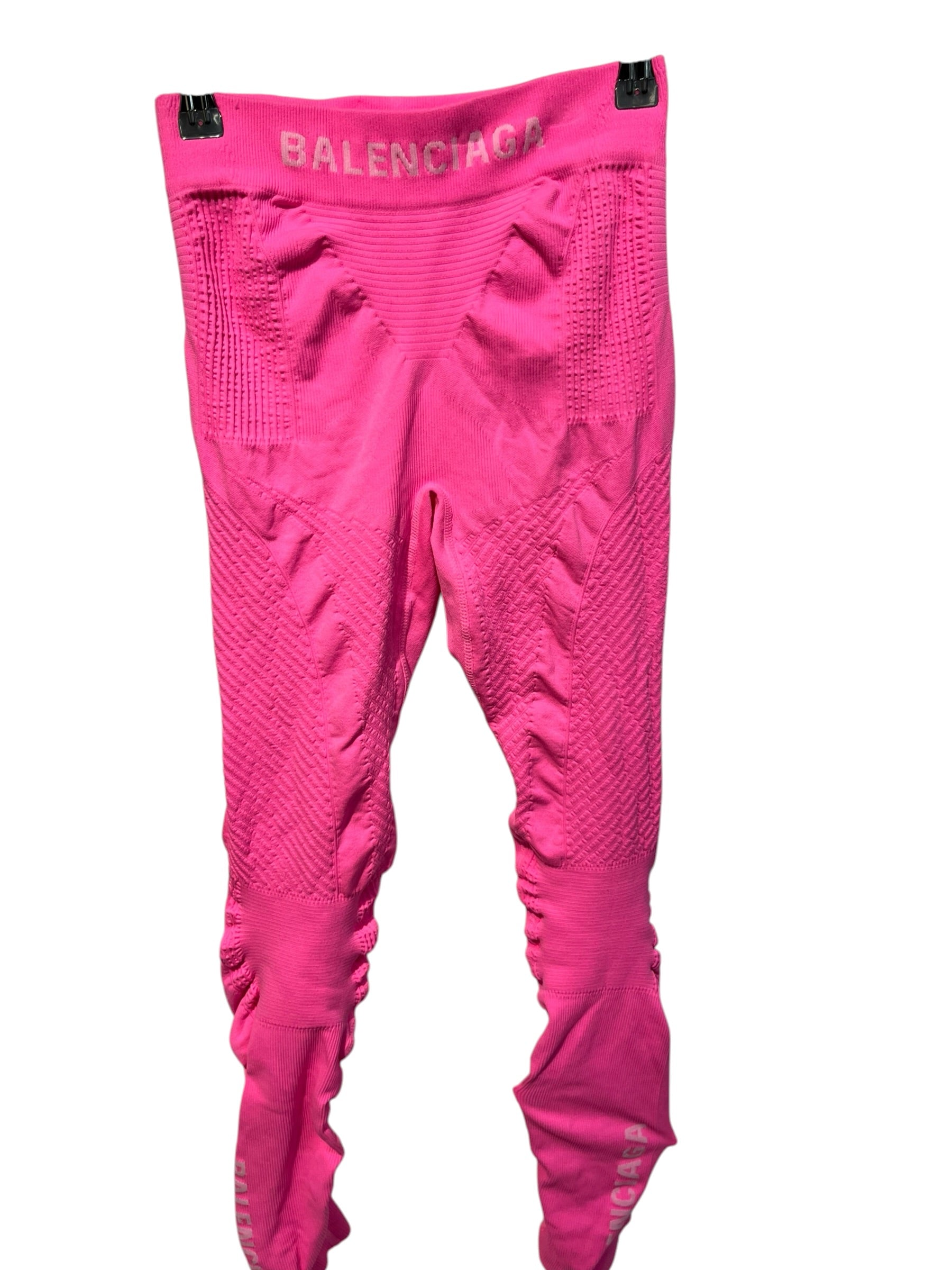BALENCIAGA/Skinny Pants/M/Polyester/PNK/XBIONIC leggings view 1