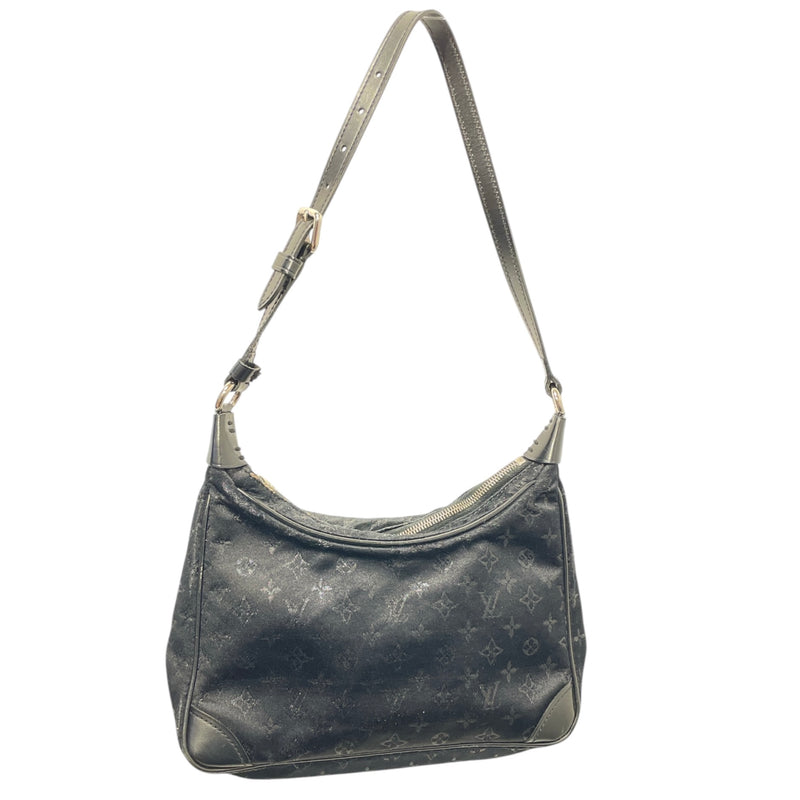 LOUIS VUITTON/Bag/Monogram/BLK/2001 MINI LITTLE BOULOGNE