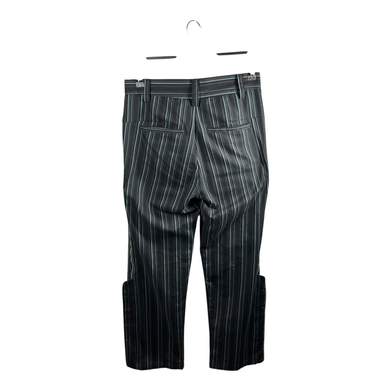 Kiko Kostadinov/Pants/S/Cotton/NVY/Stripe/IRENE WOOL STRIPE TROUSERS view 2