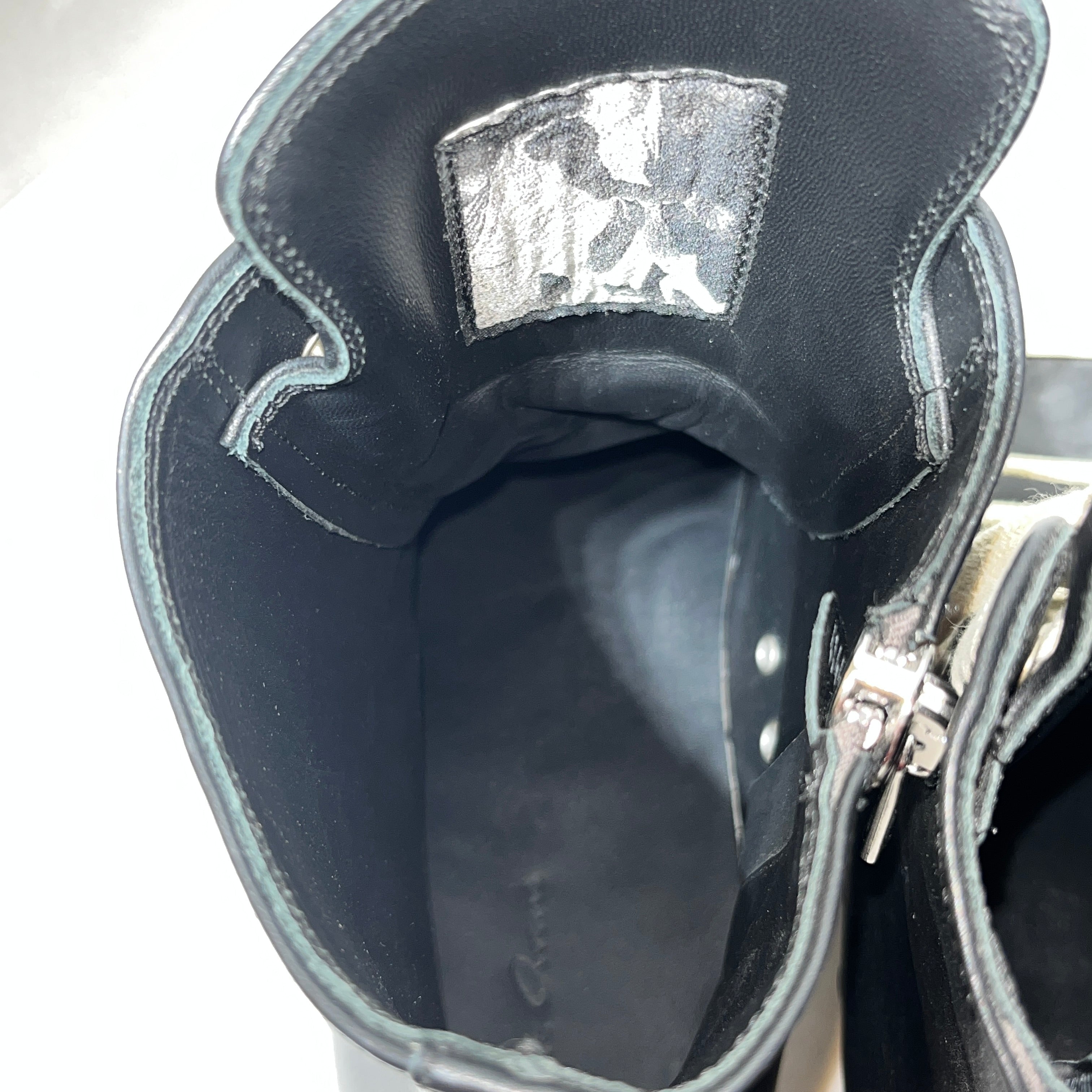 Rick Owens/Hi-Sneakers/US 11/Leather/BLK/Ramones Hi view 3