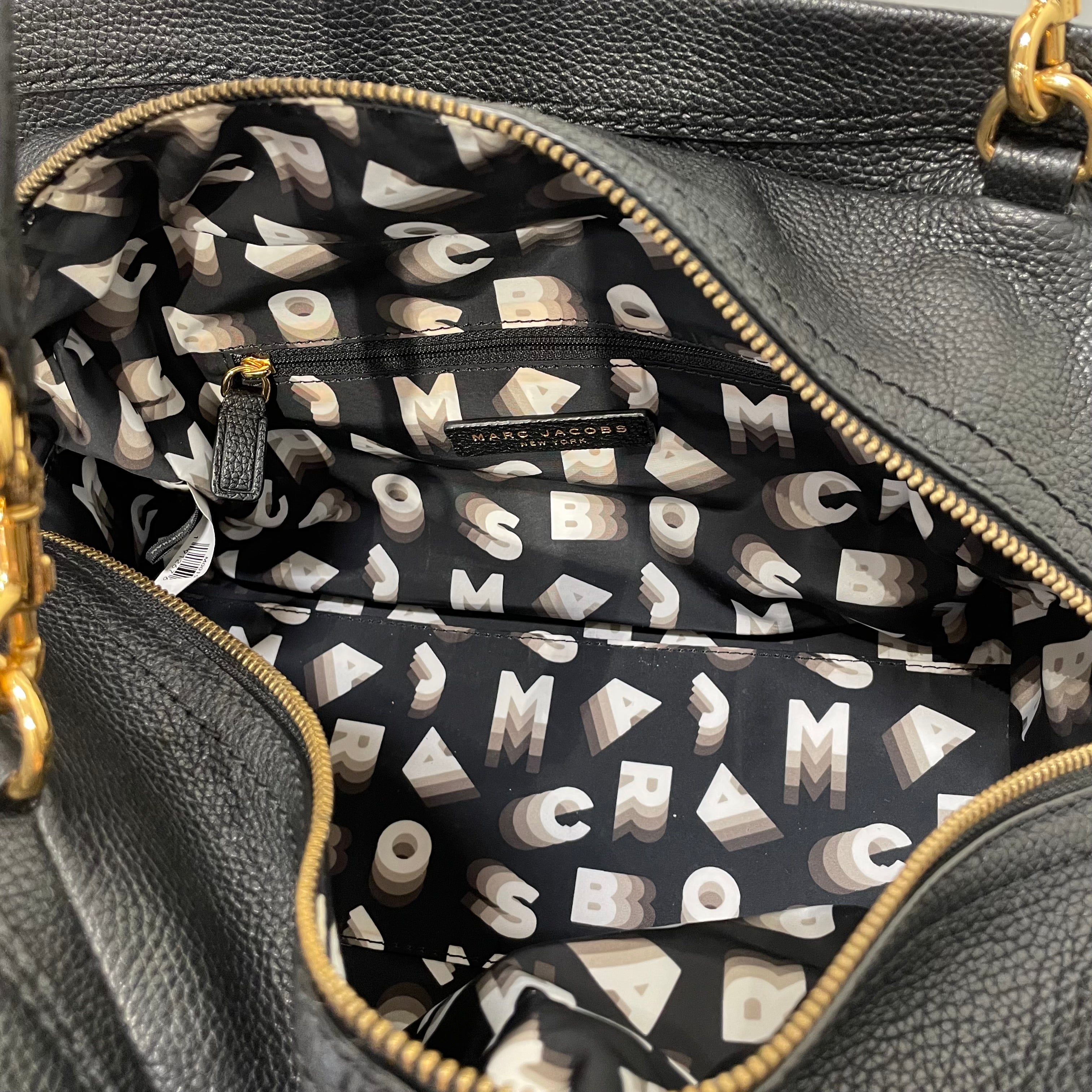 MARC JACOBS/Cross Body Bag/Leather/BLK/MINI CRUISER view 3
