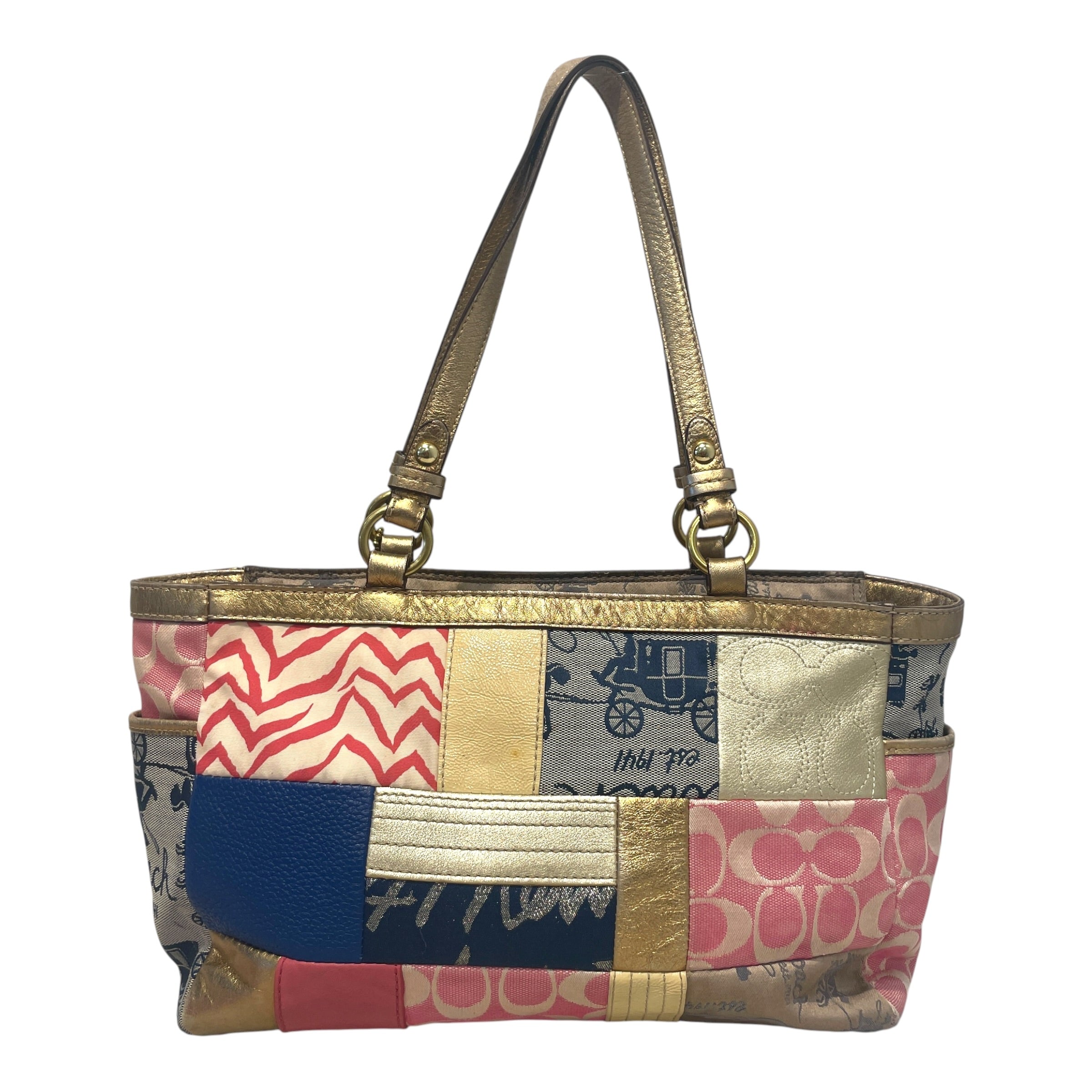 COACH/Bag/All Over Print/Cotton/BRW/Patchwork view 3