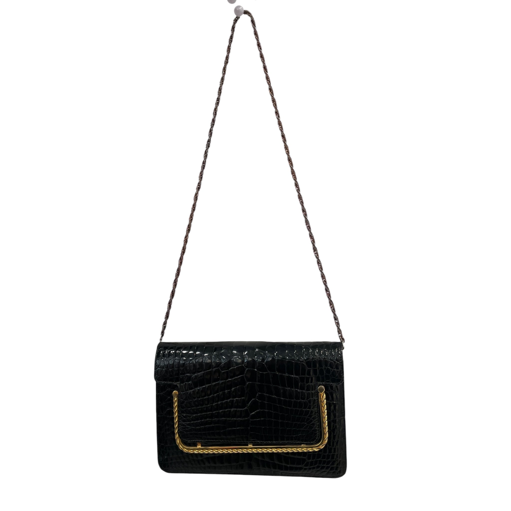 GUCCI/Cross Body Bag/Animal Pattern/BLK/RG7VY4B view 1