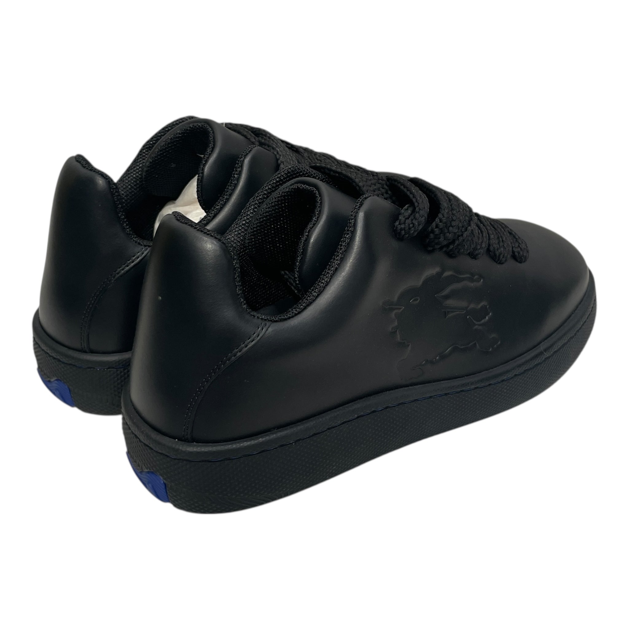 BURBERRY/Low-Sneakers/EU 39/Cotton/BLK/WIDE BRAIDED LACES view 2