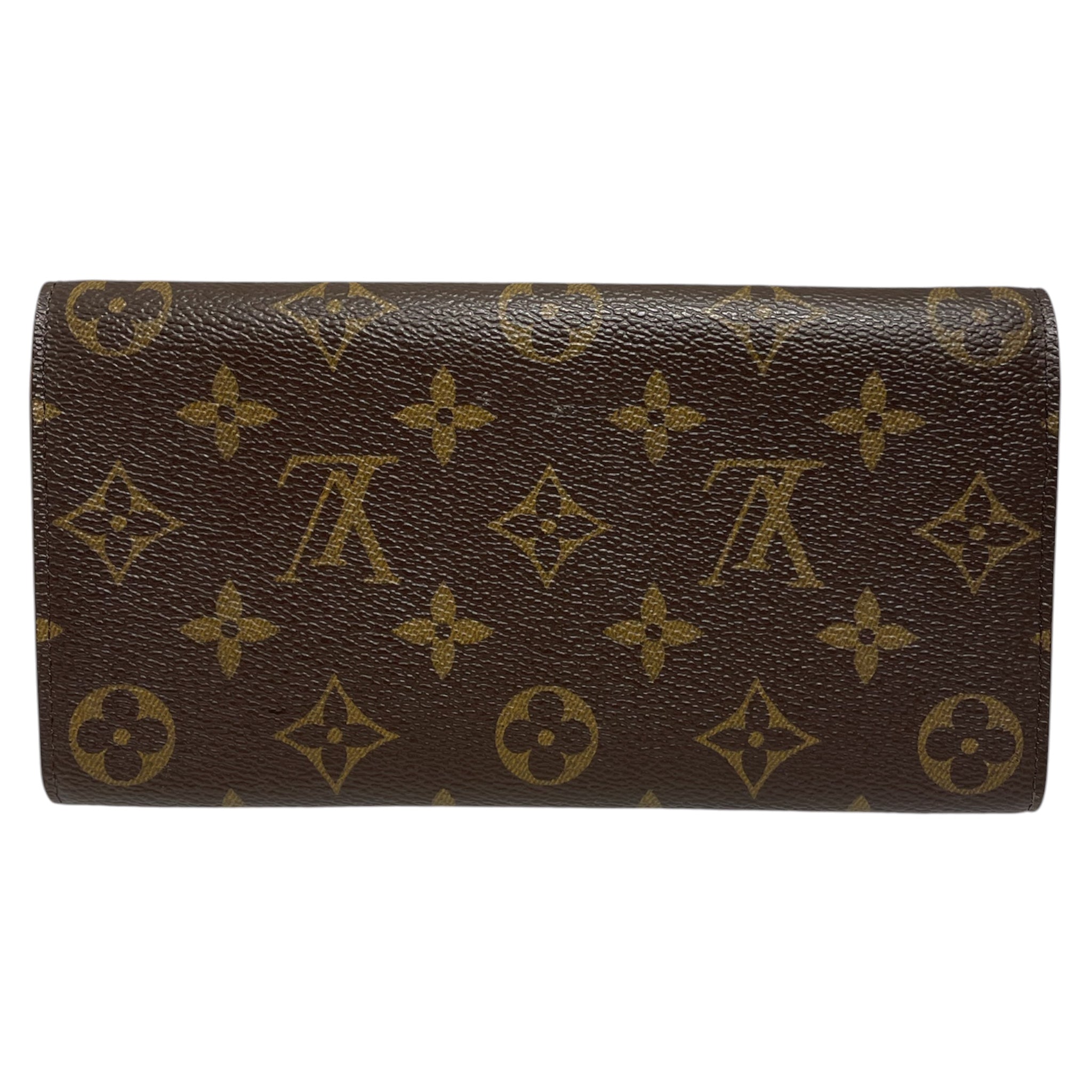 LOUIS VUITTON/Wallet/Monogram/Leather/BRW/porte international wallet view 2