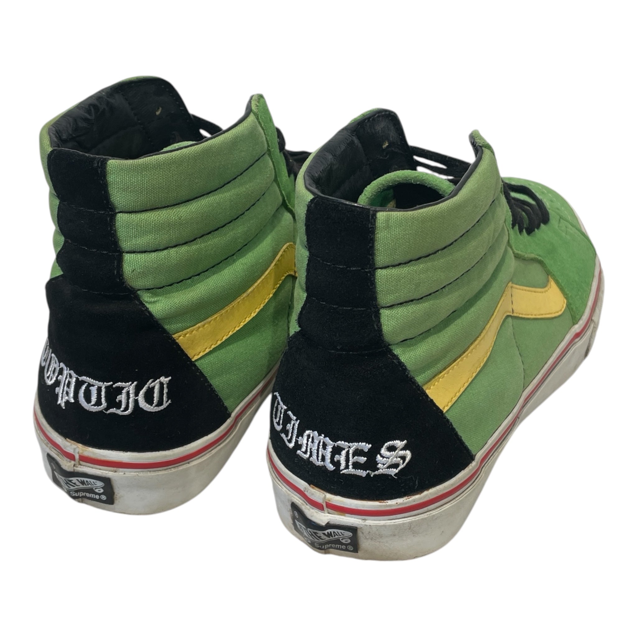 VANS/Supreme/Hi-Sneakers/US 10/Cotton/GRN/BAD BRAINS SK8 HI view 3