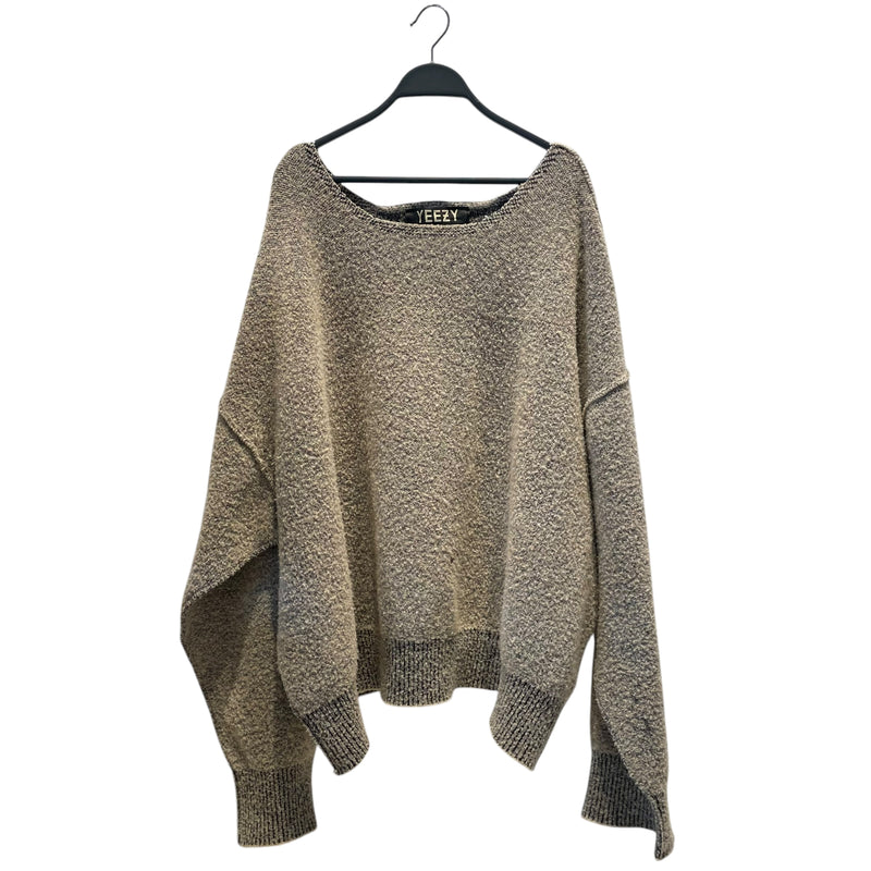 YEEZY/Sweater/M/Cotton/BEG/season 1 boucle