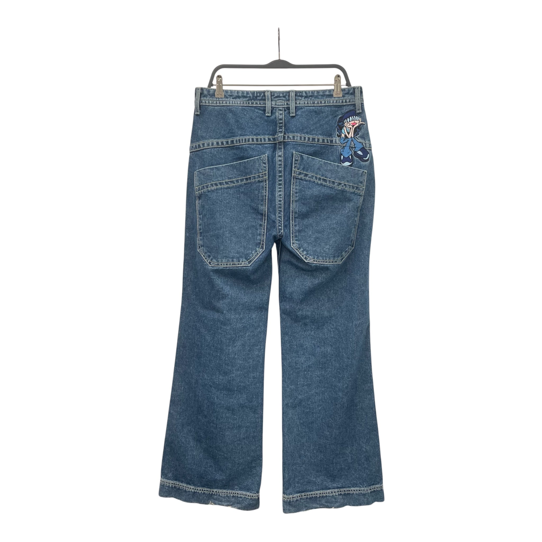 JNCO/Bootcut Pants/32/Denim/BLU/Crush City view 2
