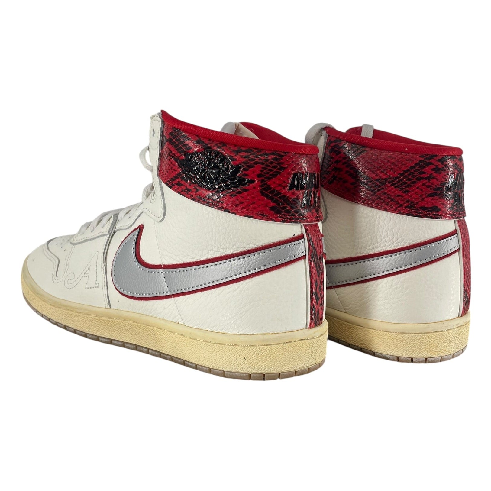 NIKE/Awake NY/Hi-Sneakers/US 9.5/Leather/WHT/AIR SHIP - FN8675-100 view 2