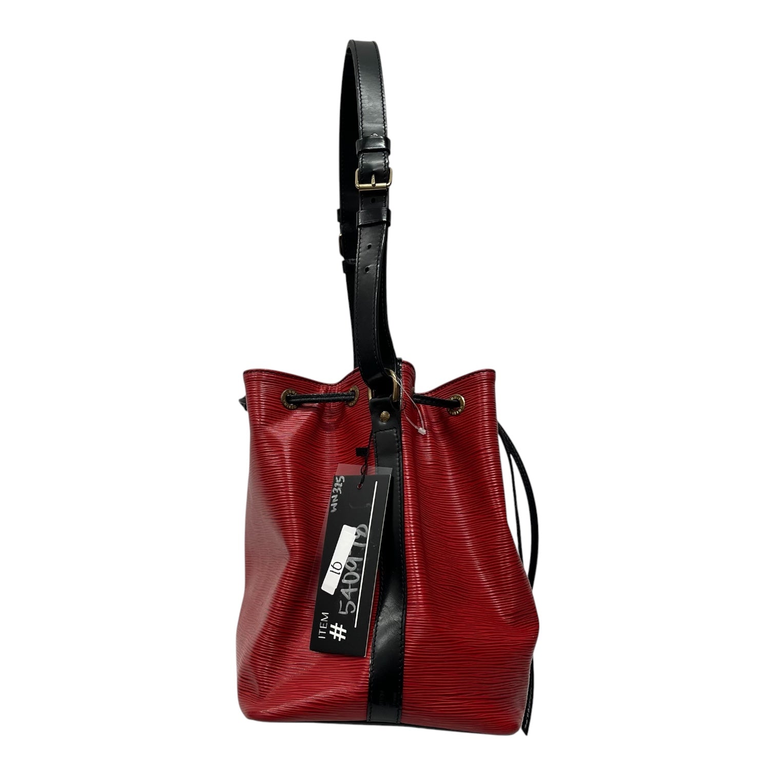 LOUIS VUITTON/Pouch/Leather/RED/epi noe (vintage) view 2