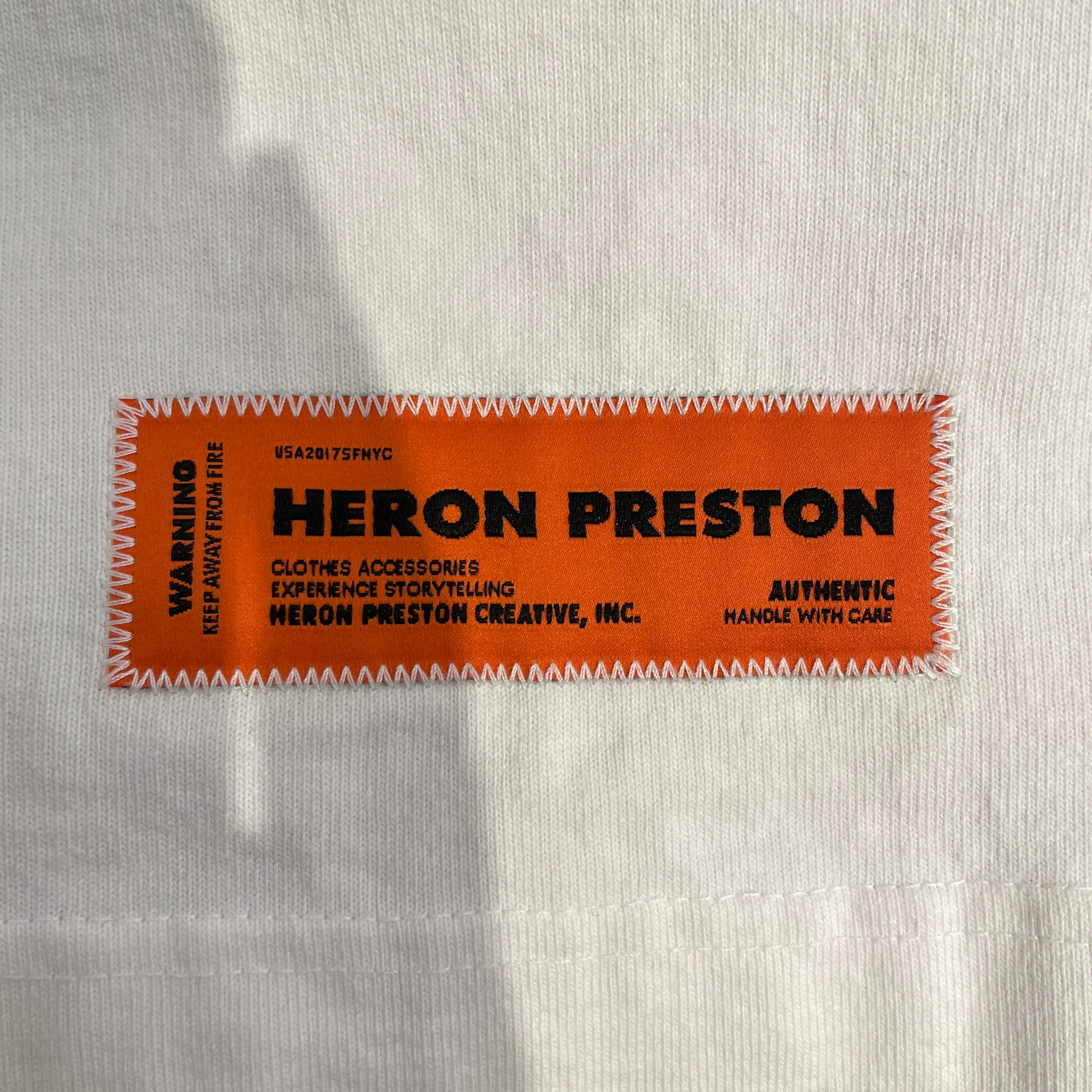 HERON PRESTON/T-Shirt/M/Cotton/WHT/BLUE HERONS view 3