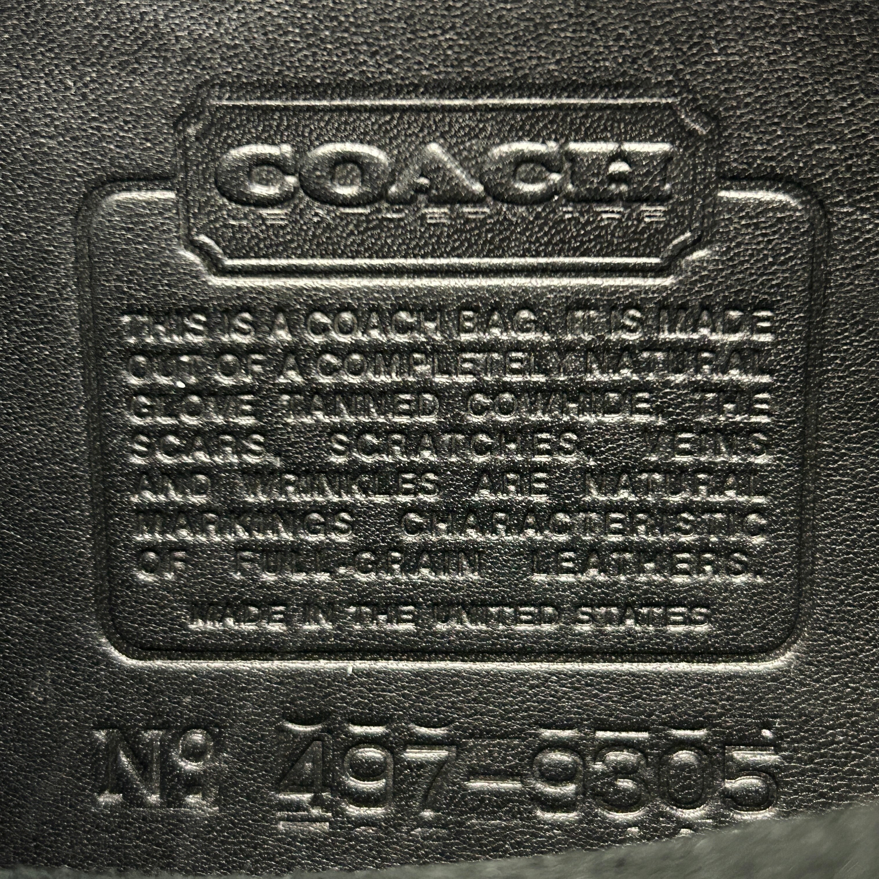 COACH/Hand Bag/Leather/BLK/VTG CLASSIC HOBO view 5
