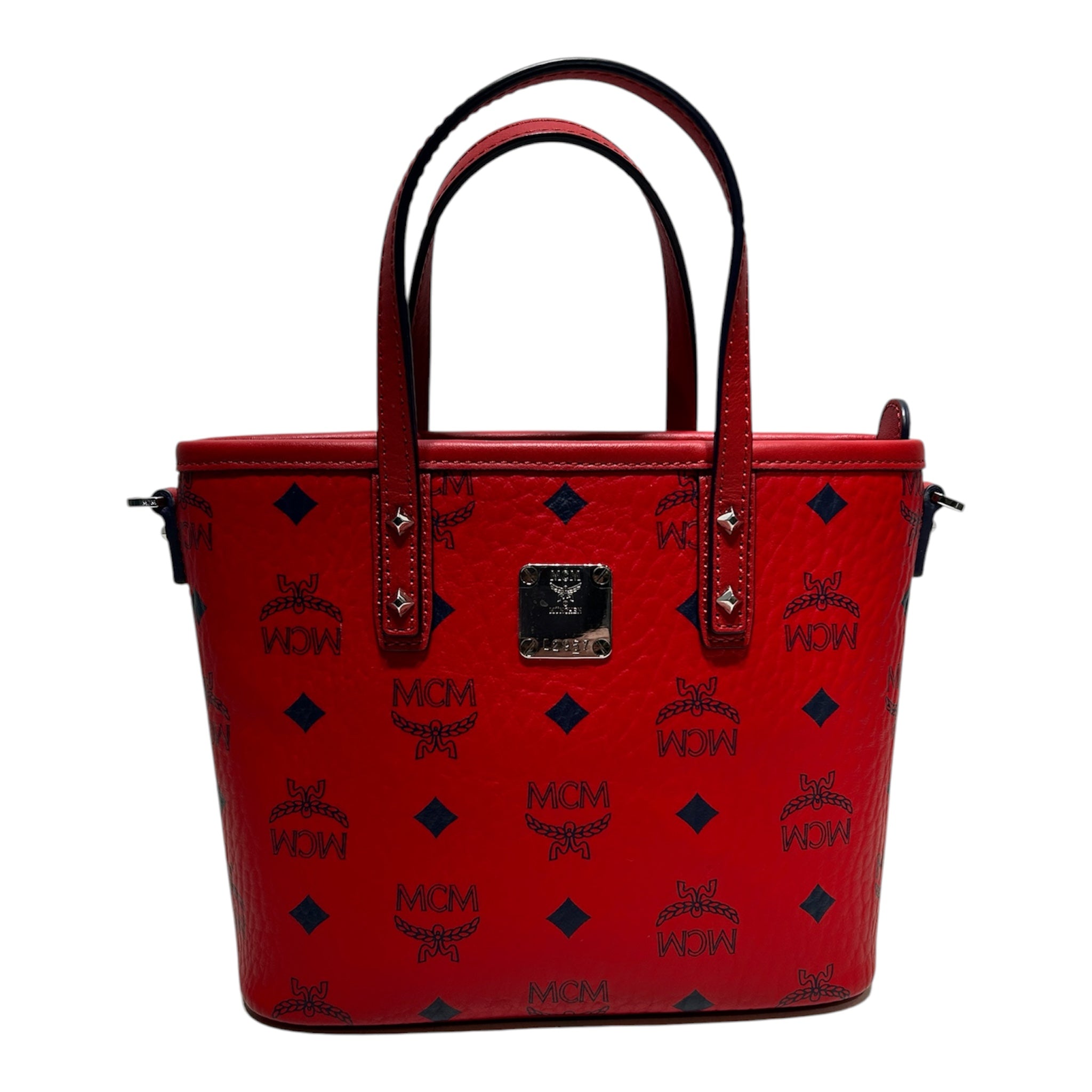 MCM/Bag/Leather/RED/BUCKET BAG view 1