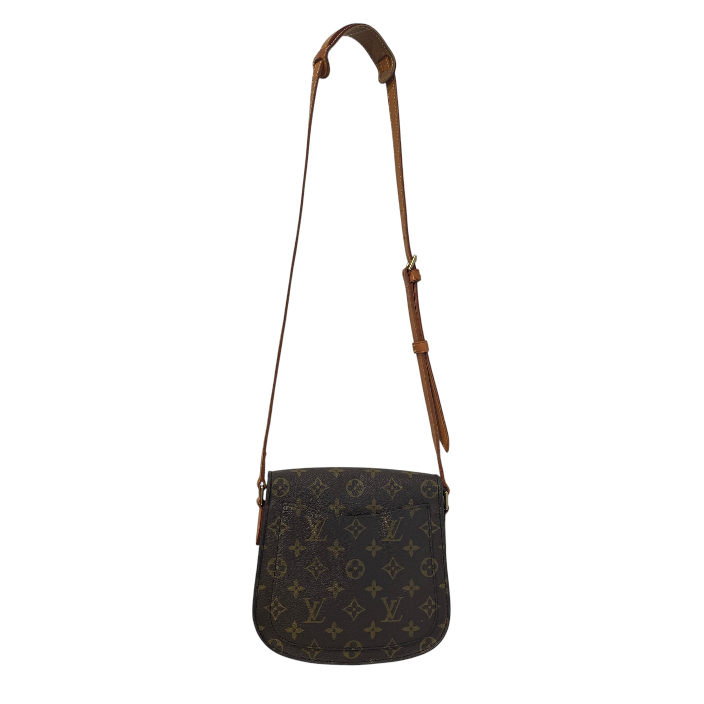 LOUIS VUITTON/Cross Body Bag/Monogram/Leather/BRW/Dauphine MM Gold-Tone LV Lock view 2