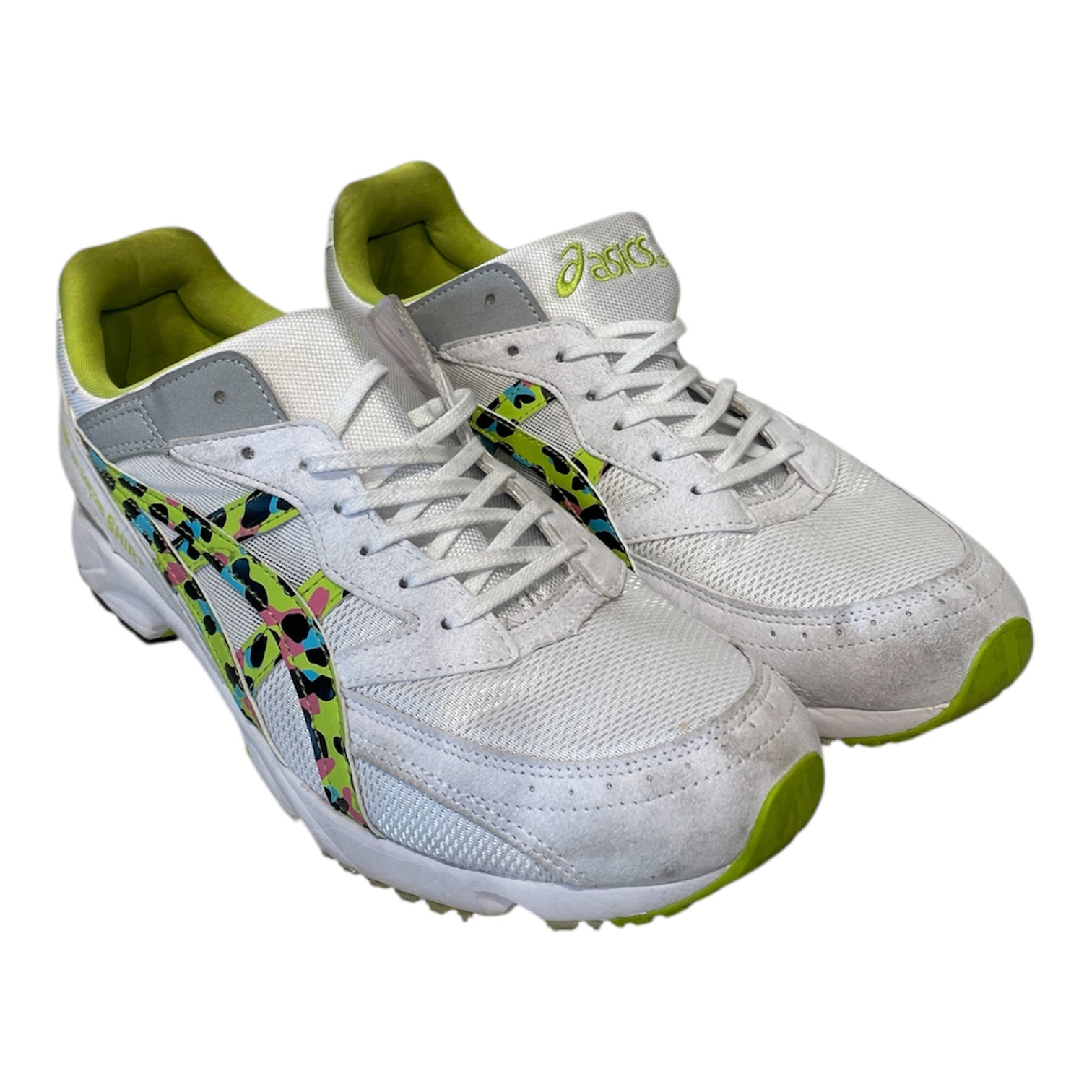 ASICS/COMME des GARCONS/Low-Sneakers/US 10/Border/Nylon/WHT/TARTHER SC view 1