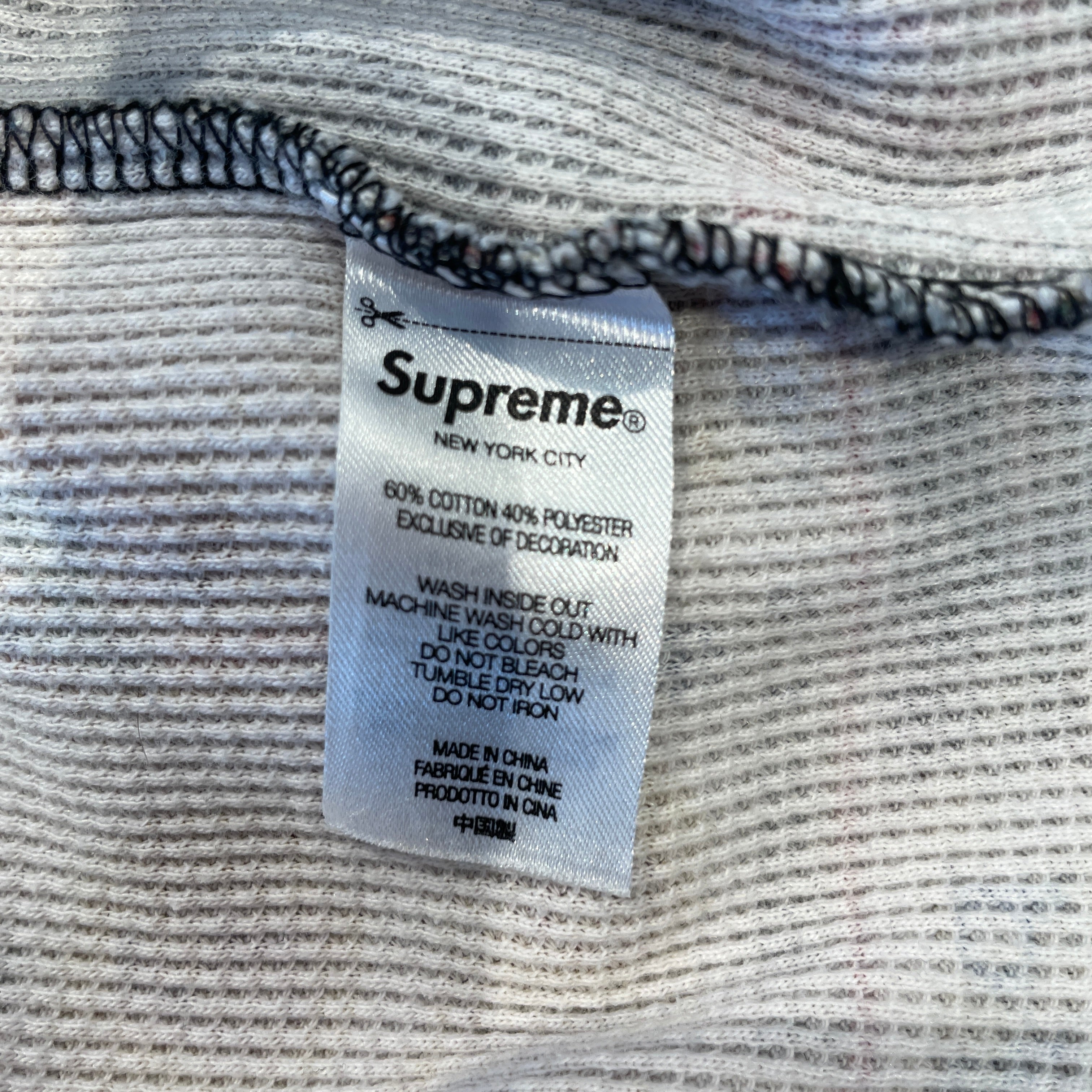 Supreme/LS T-Shirt/S/MLT/All Over Print/ view 4