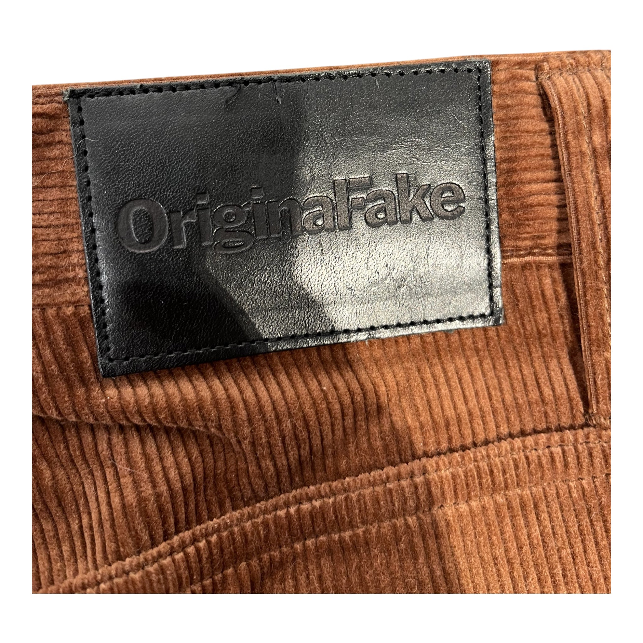 Original Fake/Pants/3/Corduroy/BRW/TEETH WAISTBAND CORDS view 3