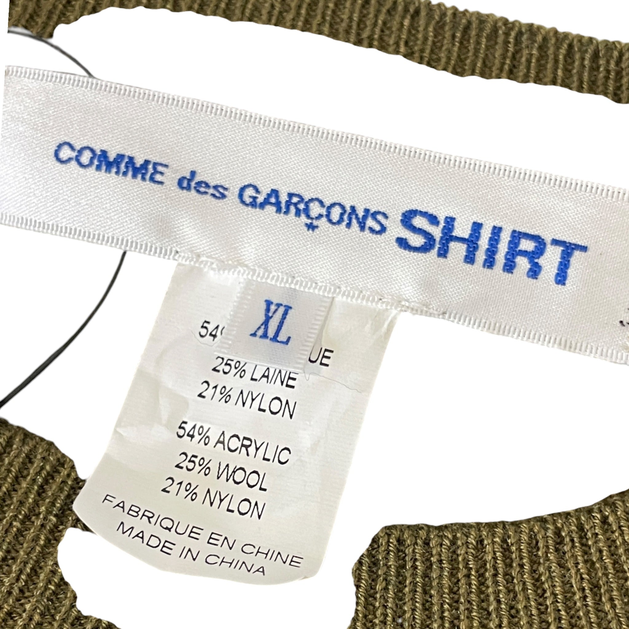 COMME des GARCONS/Sweater/XL/GRN/"shirt" view 3