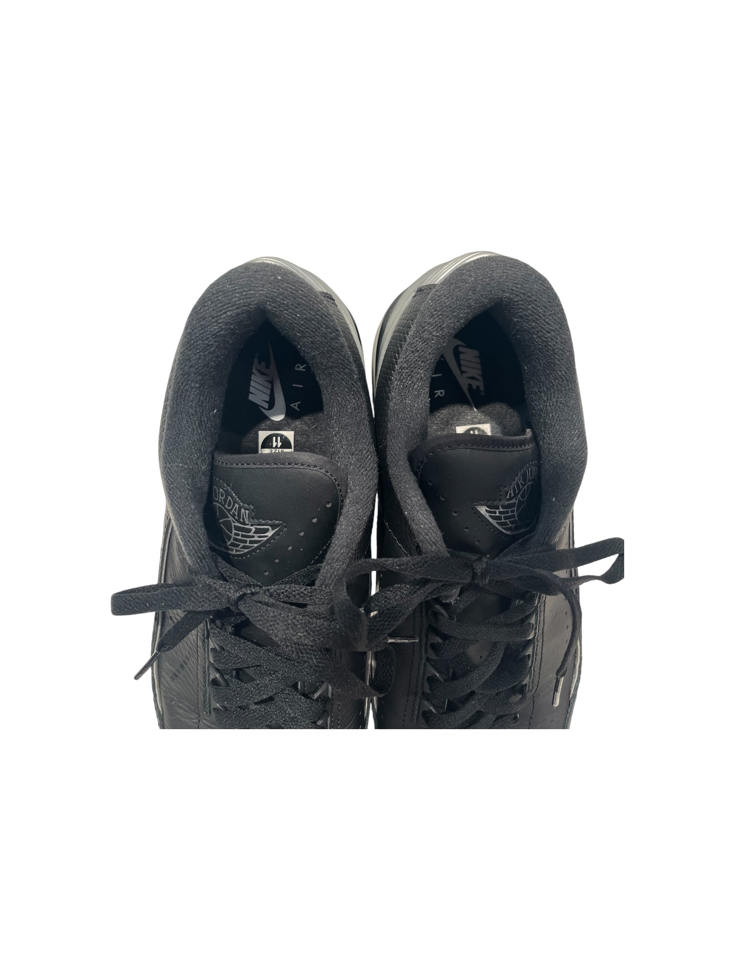JORDAN BRAND/Low-Sneakers/US 11/Leather/BLK/JORDAN 2 view 5