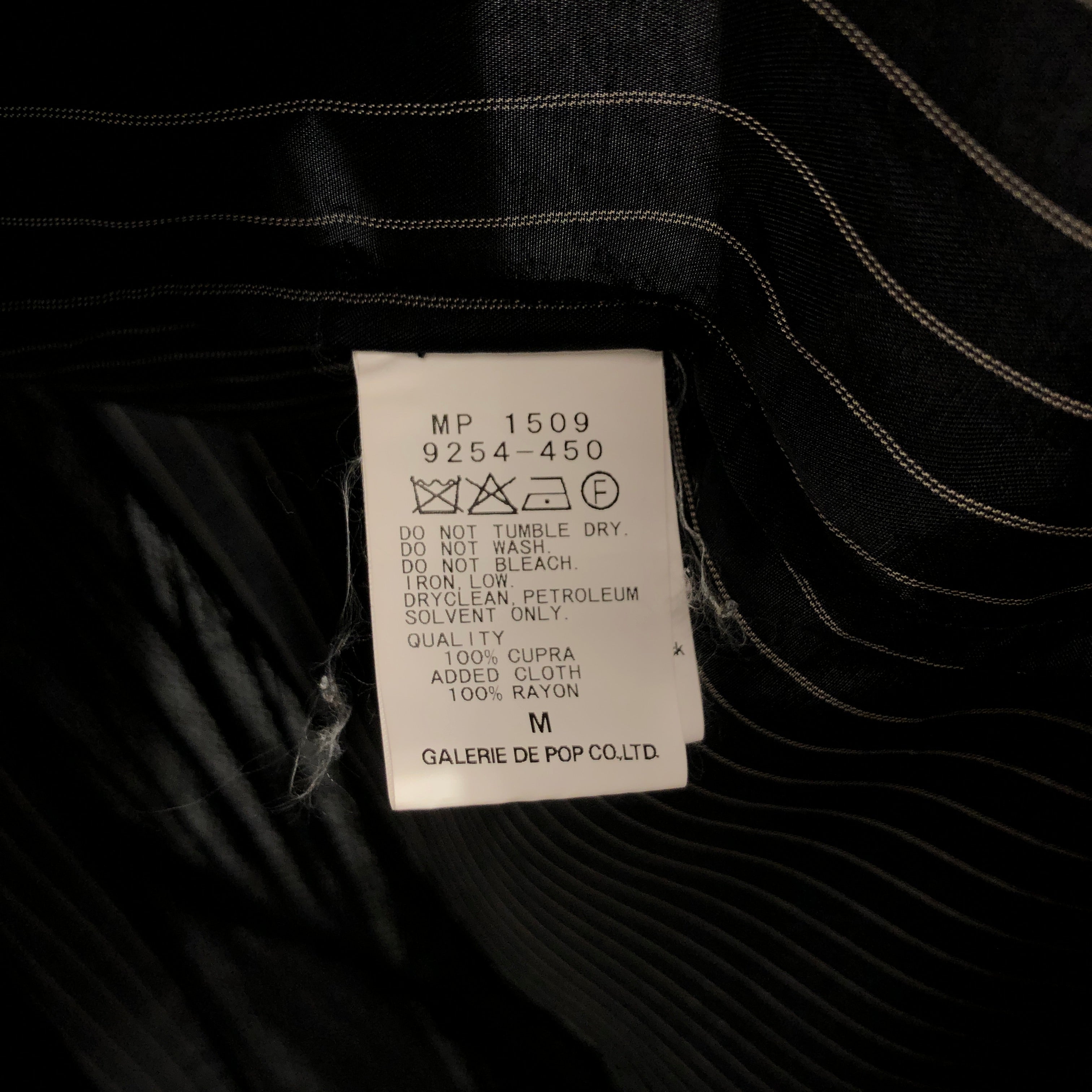 pas de calais/LS Dress/M/Stripe/BLK/ view 4