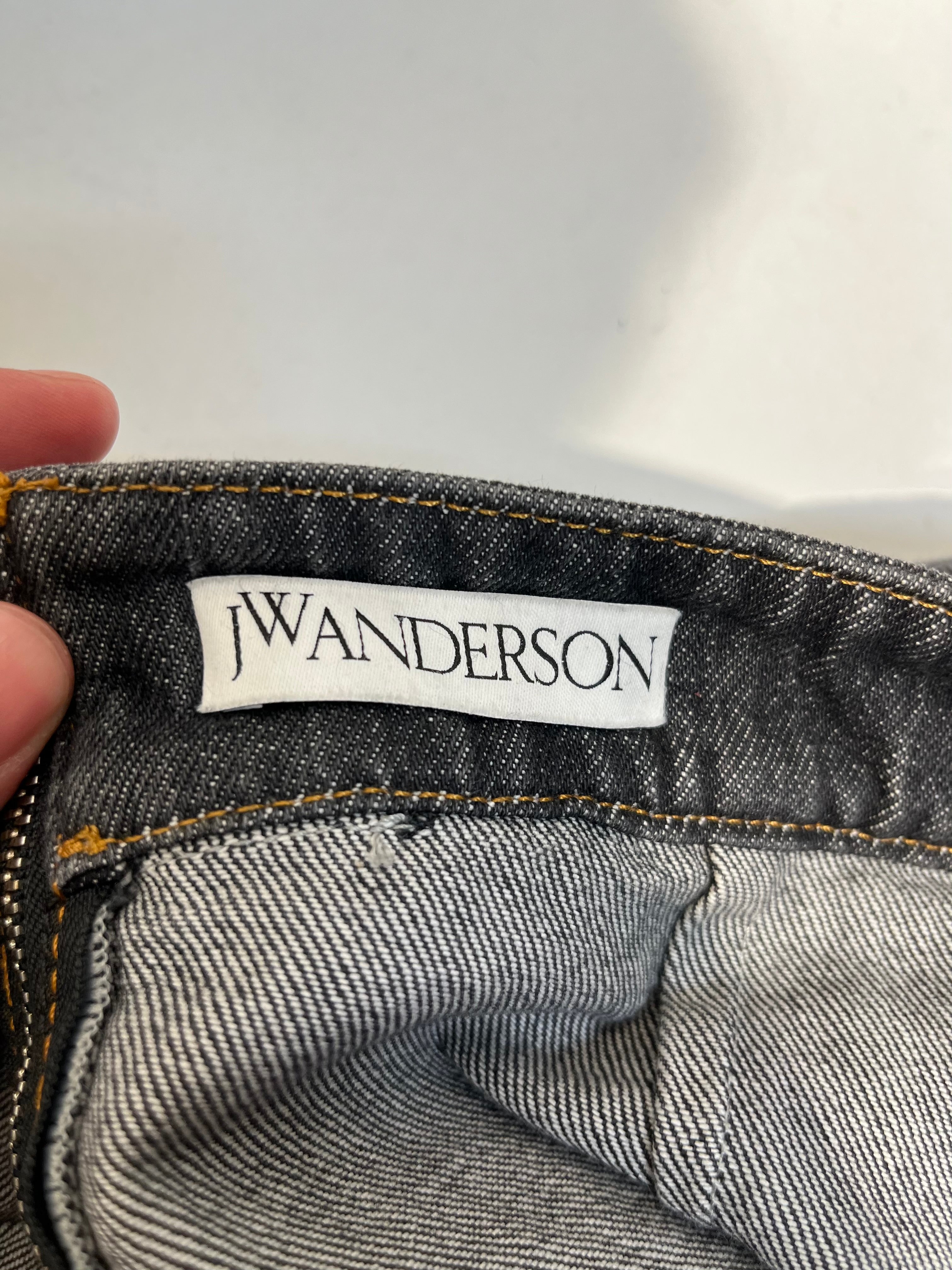JW ANDERSON(J.W.ANDERSON)/Long Skirt/12/Denim/BLU/ view 3