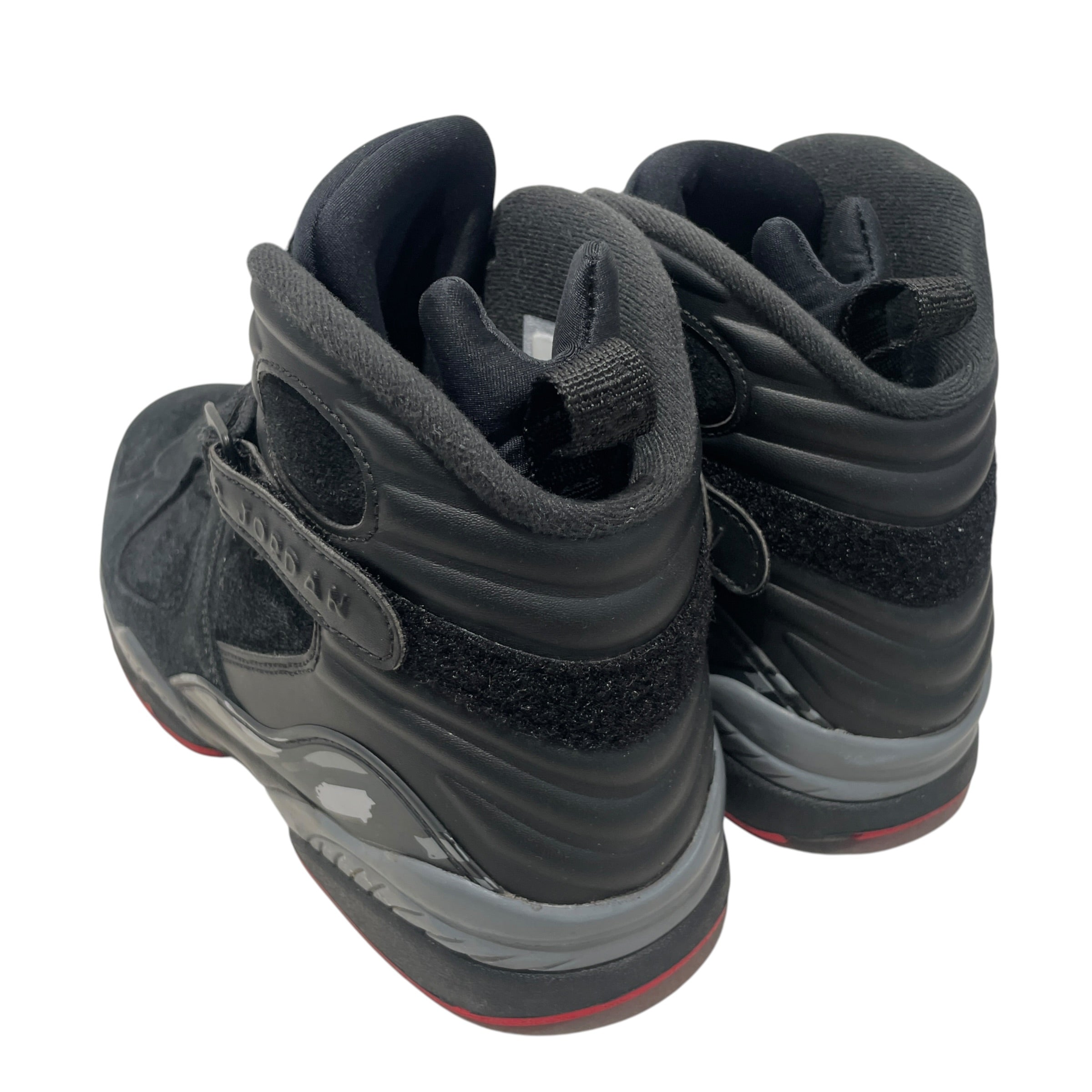 JORDAN BRAND/Hi-Sneakers/US 10.5/Suede/BLK/8s black cement view 2