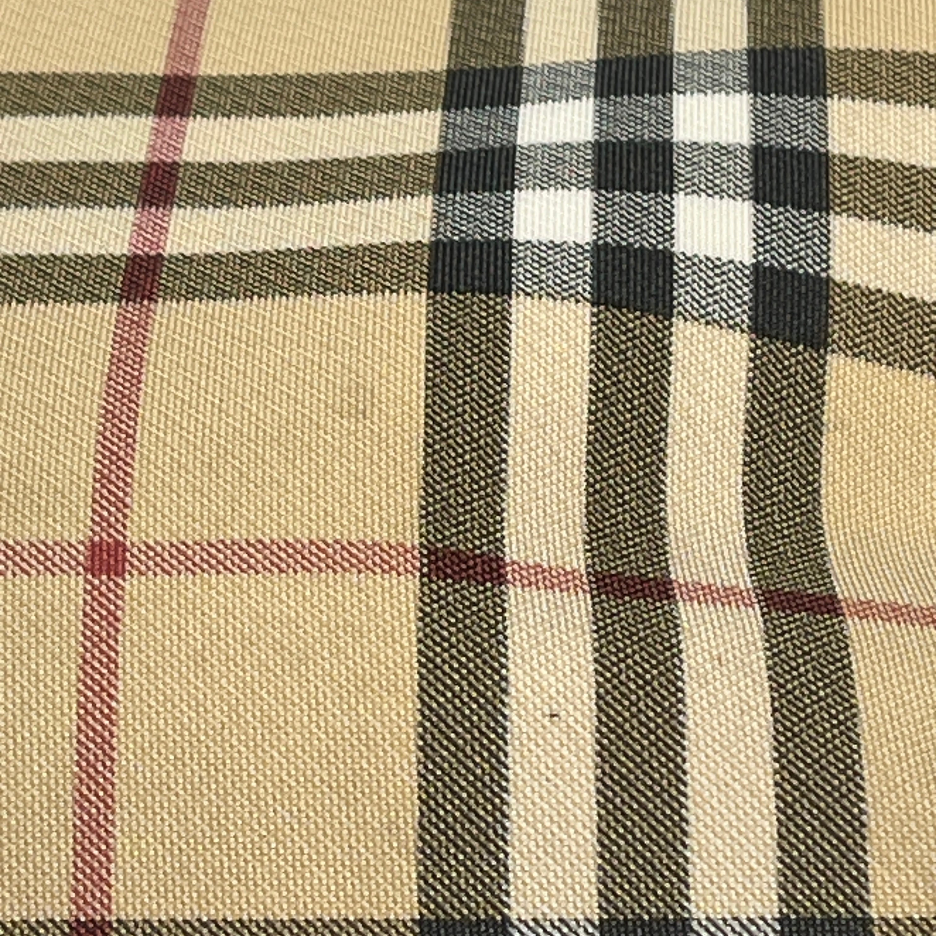 BURBERRY LONDON/Tote Bag/Plaid/BEG/VINTAGE CHECK TOTE view 10