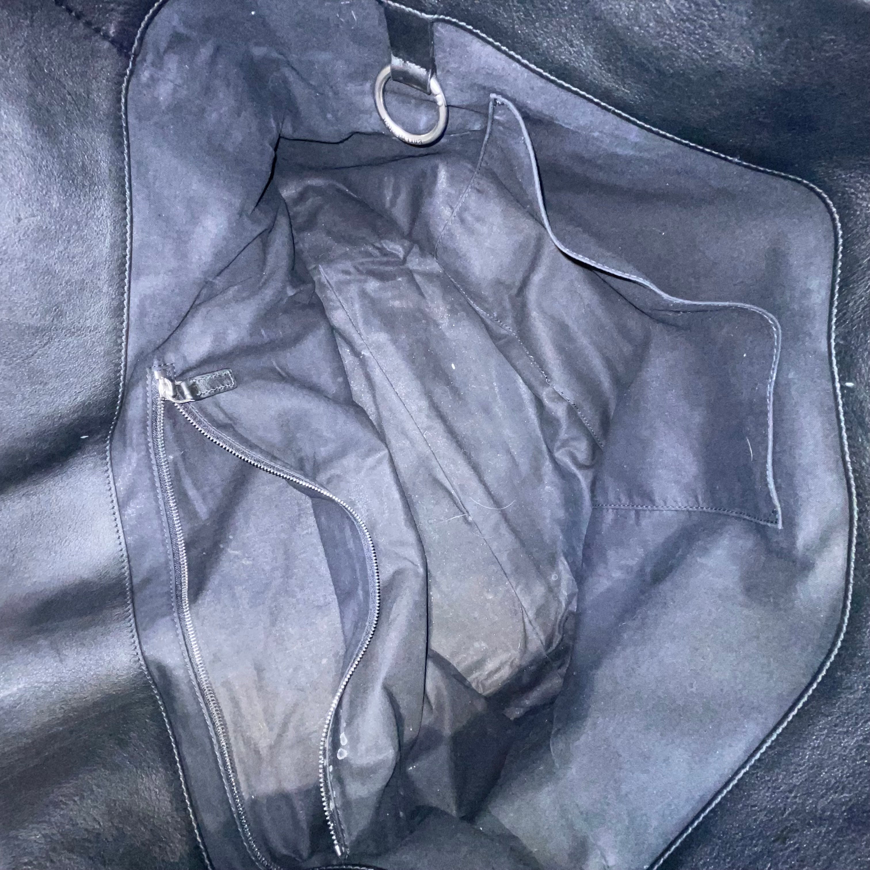 BALENCIAGA/Tote Bag/Cotton/CRM/new york jumbo tote bag view 3