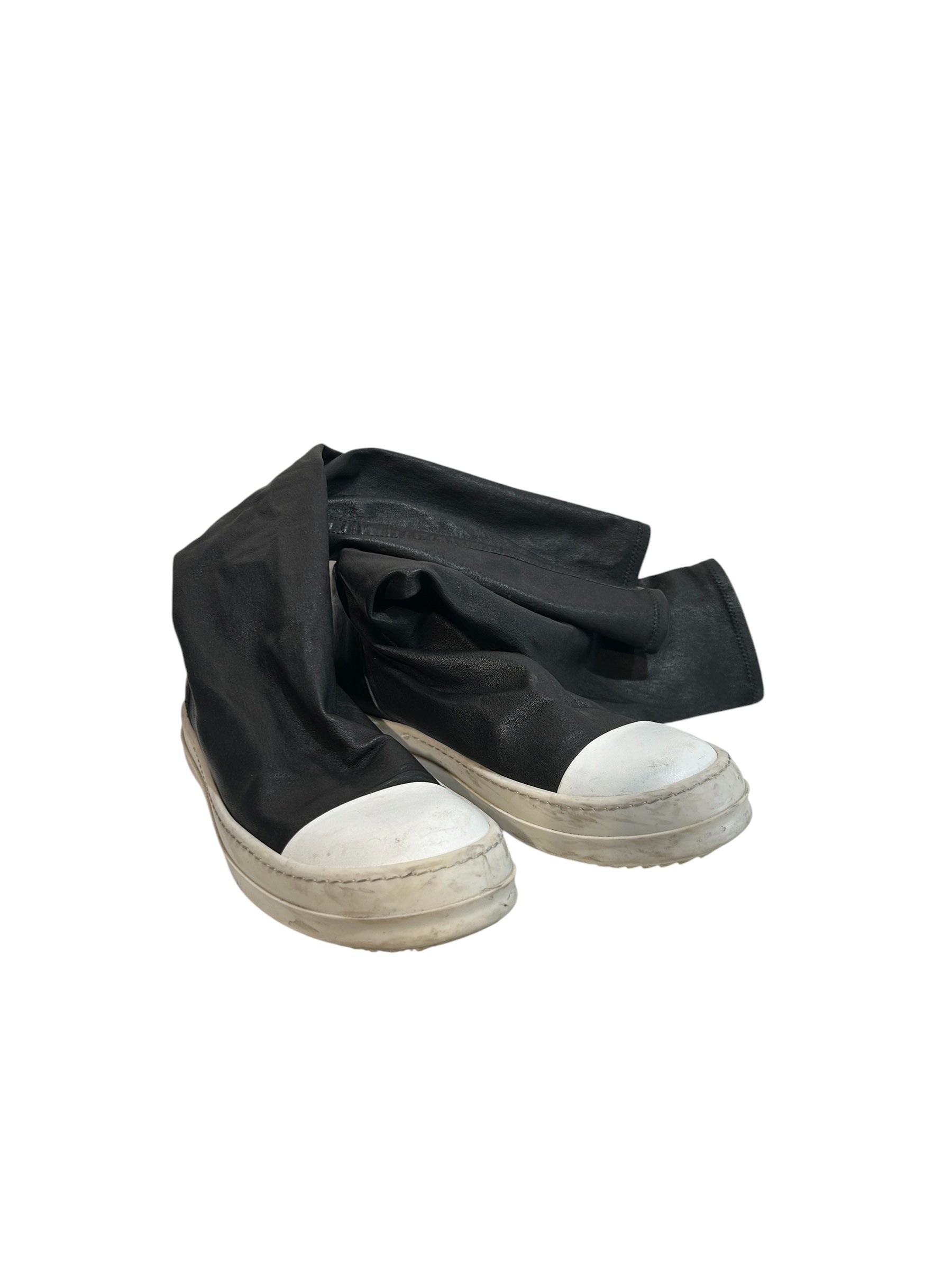 Rick Owens/Boots/US 7.5/Leather/BLK/Laceless  Ramones view 1
