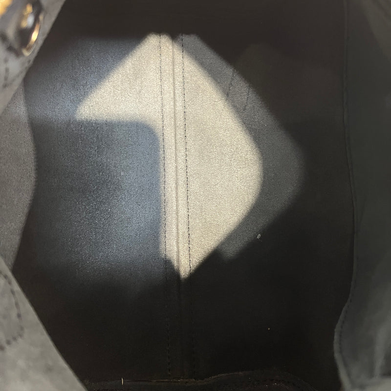 LOUIS VUITTON/Hand Bag/Leather/BLK/TOP HANDLE BAG