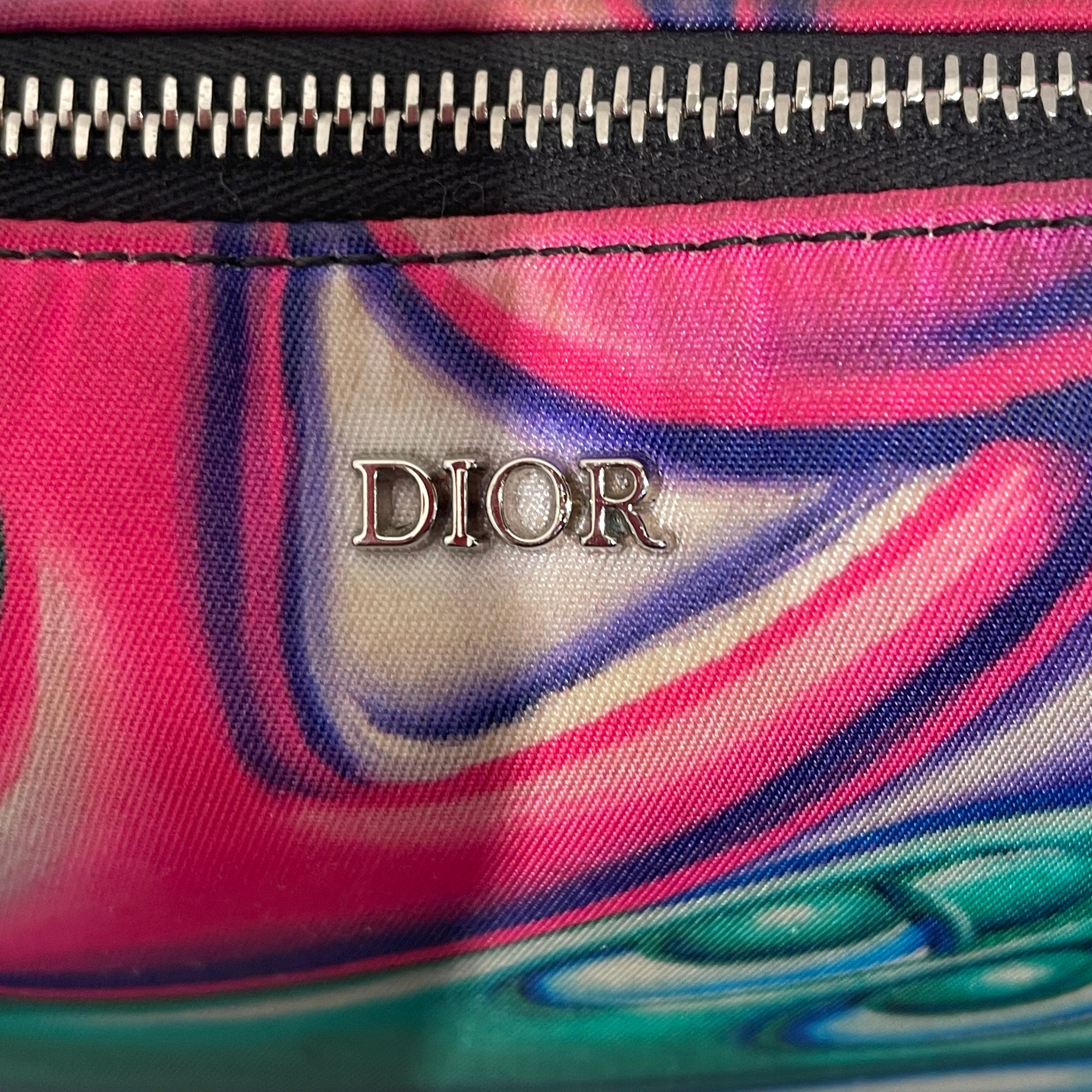 Dior HOMME/Pouch/Graphic/Nylon/MLT/Kenny Scharf Pouch view 8