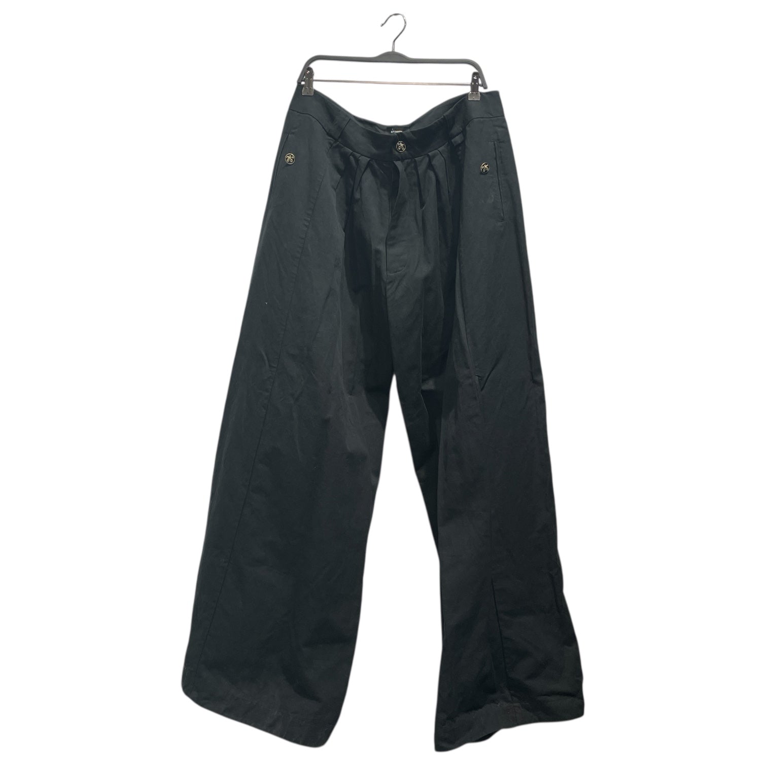WILLY CHAVARRIA/Pants/XL/Cotton/BLK/Button Fly/SS'24 WILLY MUD TROUSERS view 1