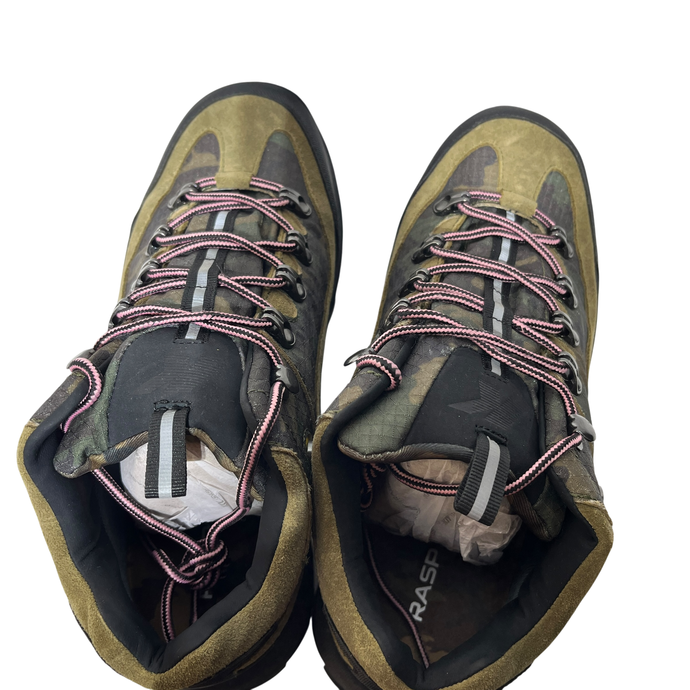 Raspberry Hills/Boots/US 9/Camouflage/Nylon/BLK/kiy collab low boot view 4