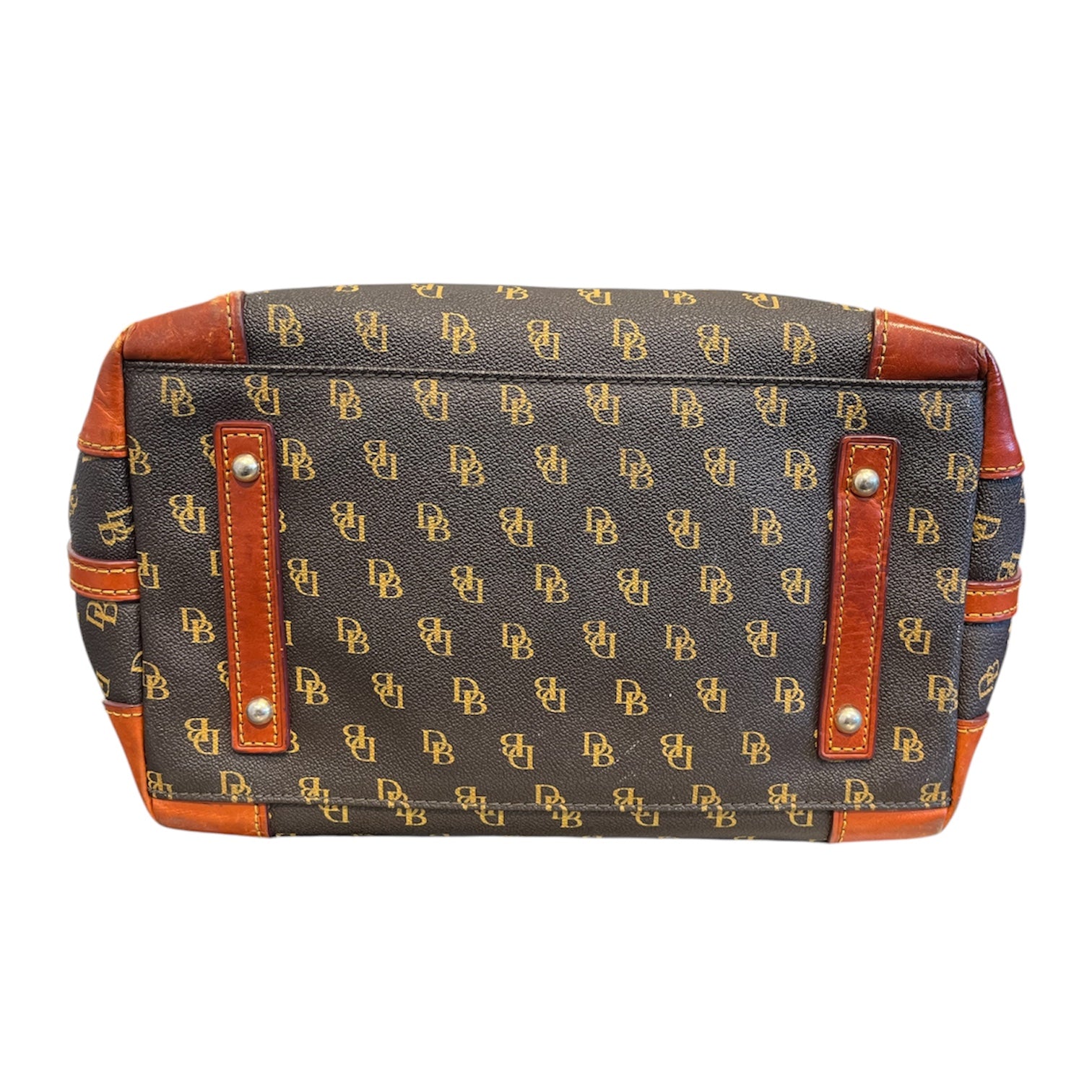 Dooney & Bourke/Bag/All Over Print/Leather/BRW/DB monogram view 3