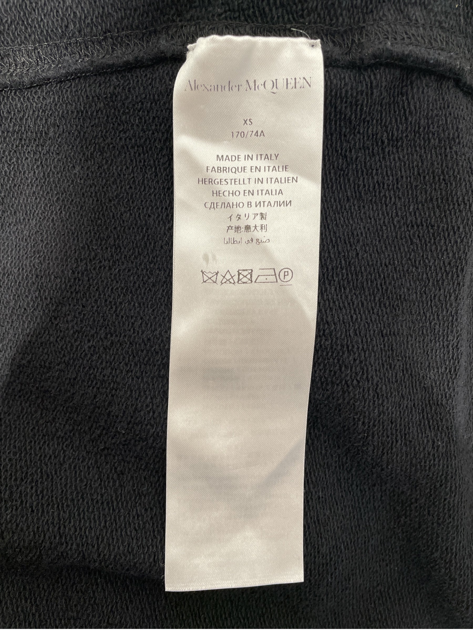 Alexander McQueen/Shorts/XS/Cotton/BLK/Skull Shorts view 4