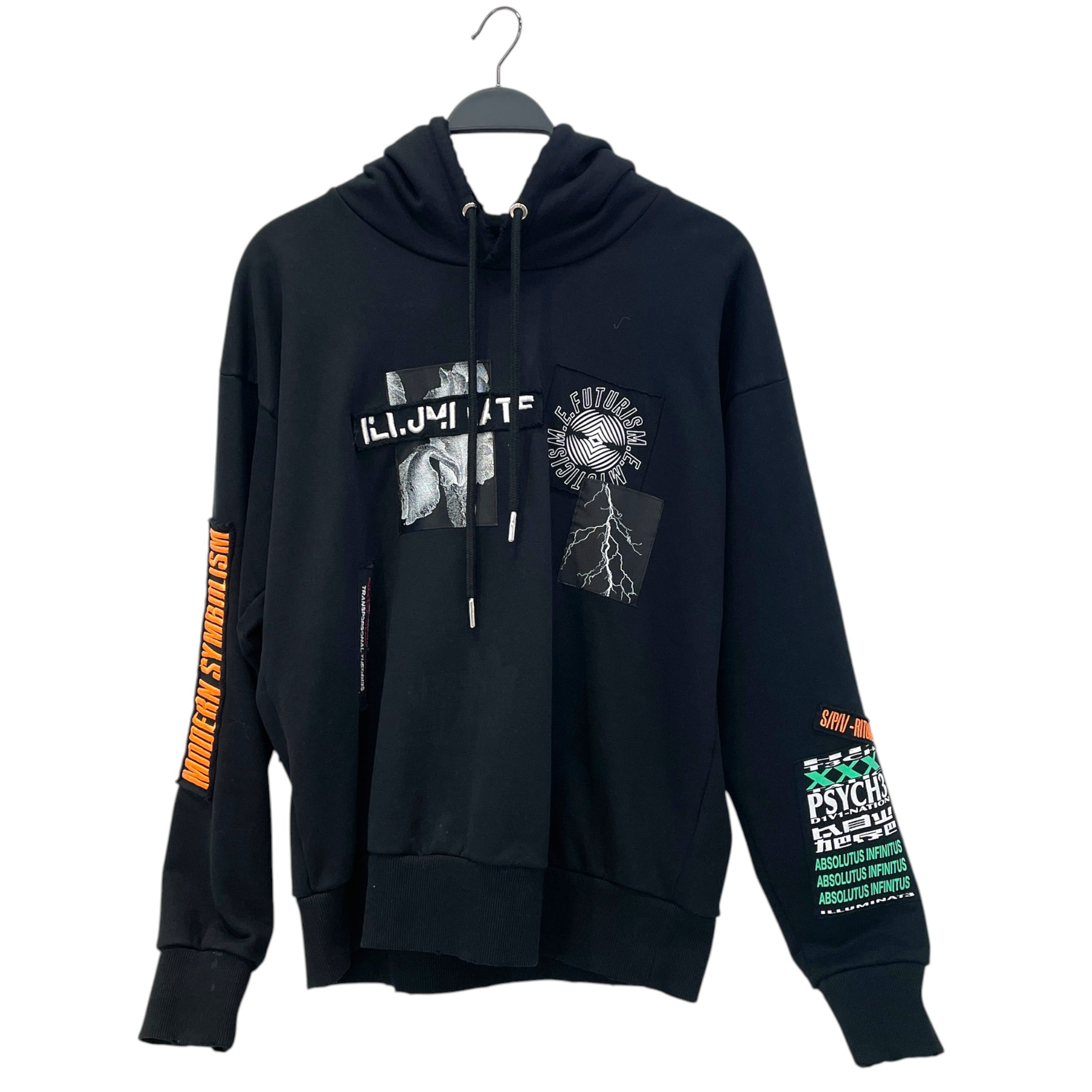 DIESEL/Hoodie/S/Cotton/BLK/ view 1
