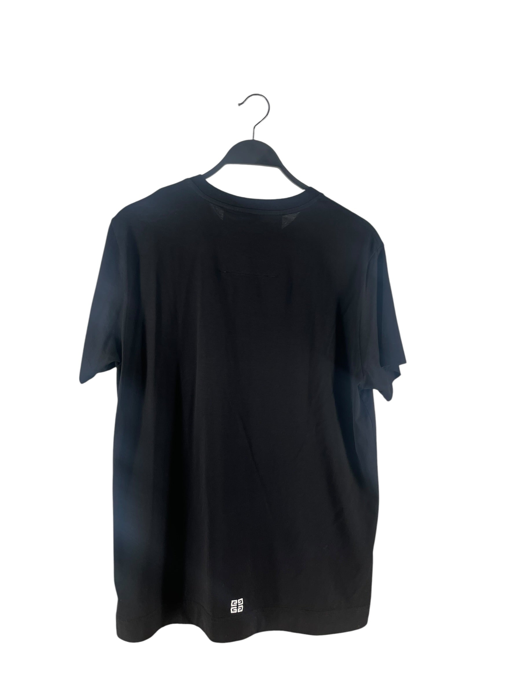GIVENCHY/T-Shirt/S/Cotton/BLK/BLK COLLEGE LOGO EMBROIDERED view 2