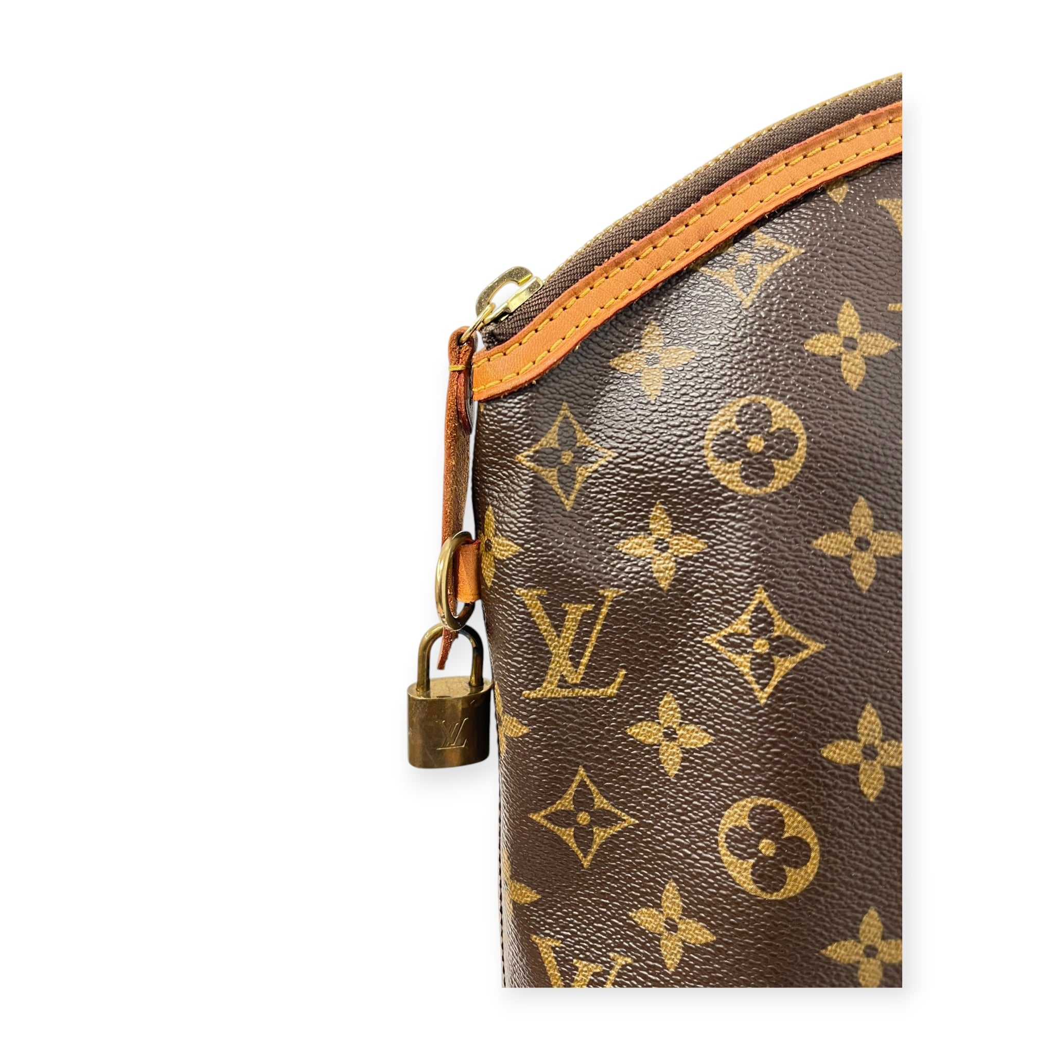 LOUIS VUITTON/Hand Bag/Monogram/Leather/BRW/LOCKIT VERTICAL HANDBAG view 2