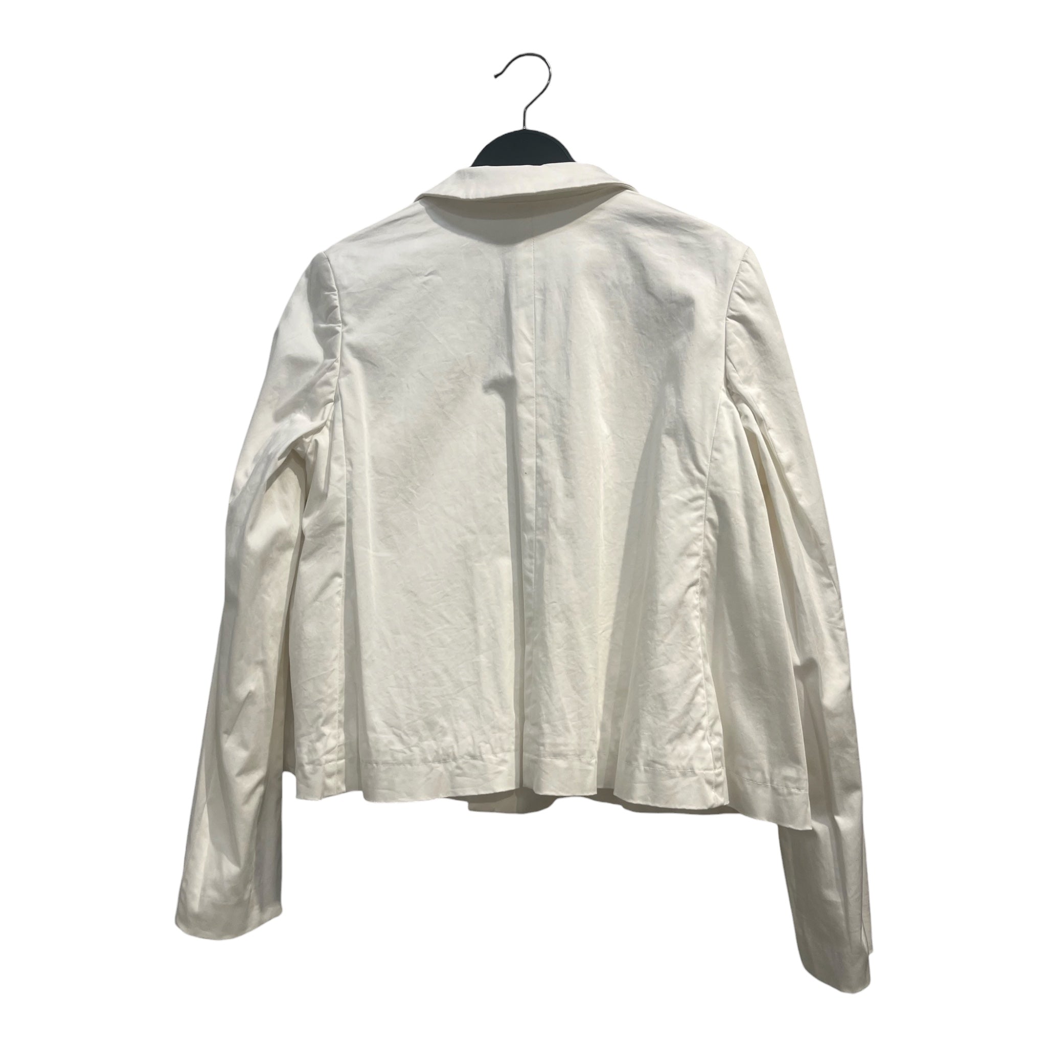 COMME des GARCONS/Tailored Jkt/Cotton/WHT/WHITE LACE TAILORED JACKET view 2