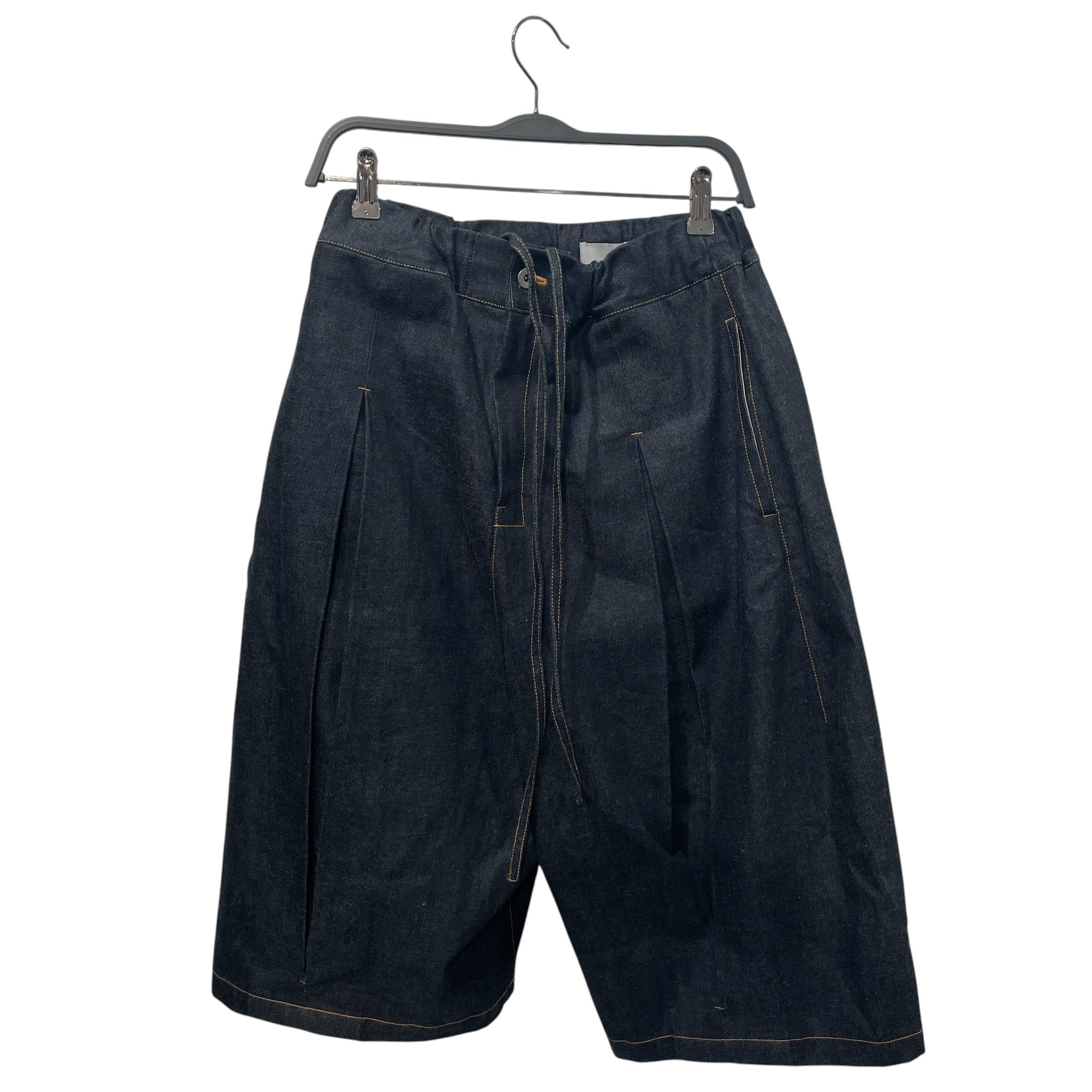 SAGENATION/Shorts/M/Denim/BLU/Sage Nation Box Pleat Shorts view 1
