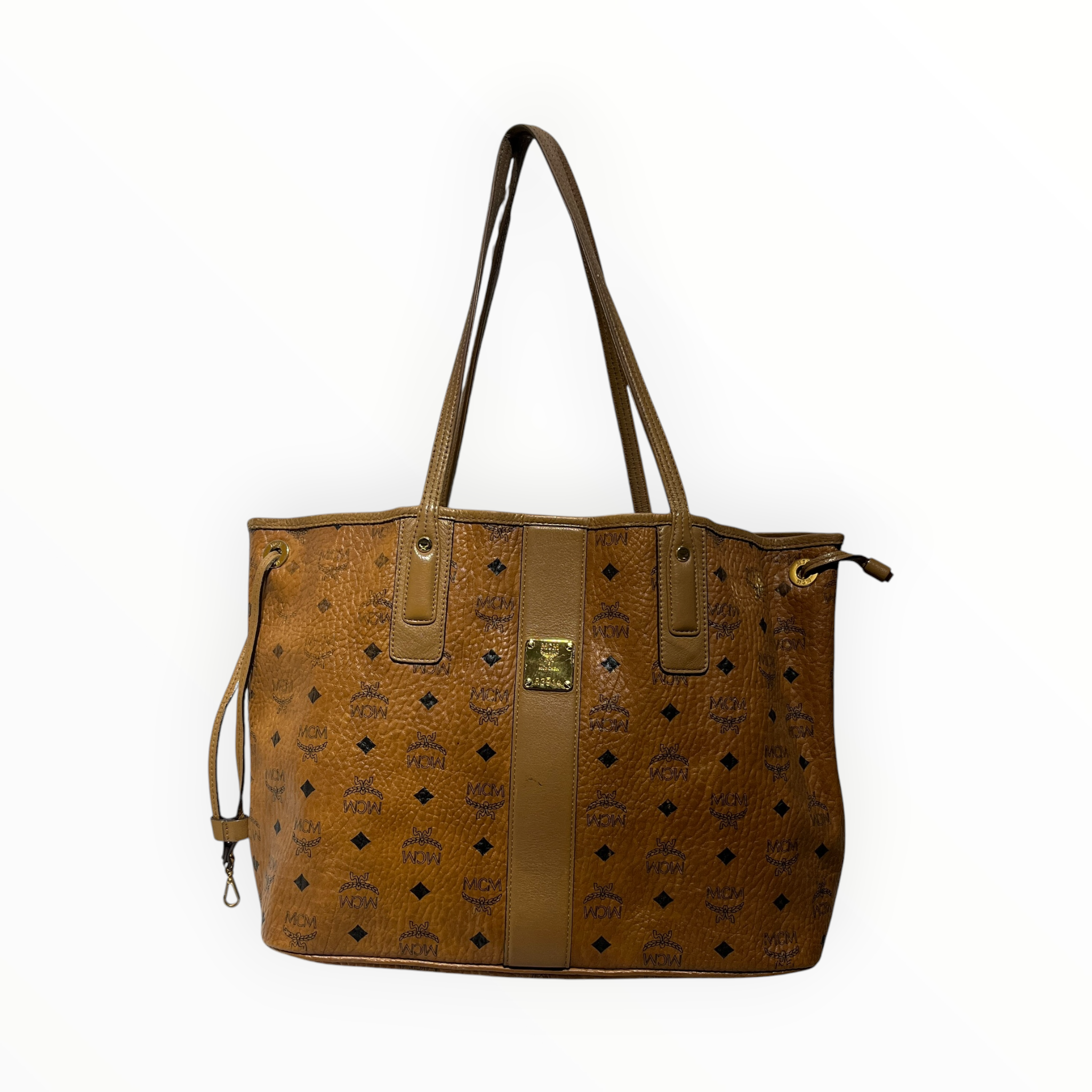MCM/Tote Bag/Monogram/Cowhide/CML/Reversible view 1