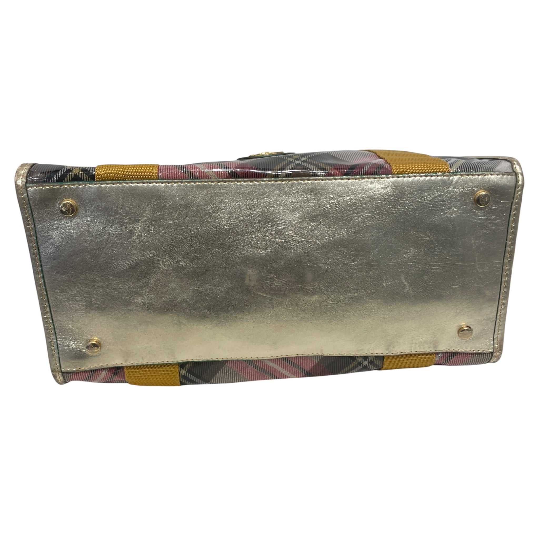 Vivienne Westwood/Hand Bag/Plaid/CLR/PLAID TOTE view 3