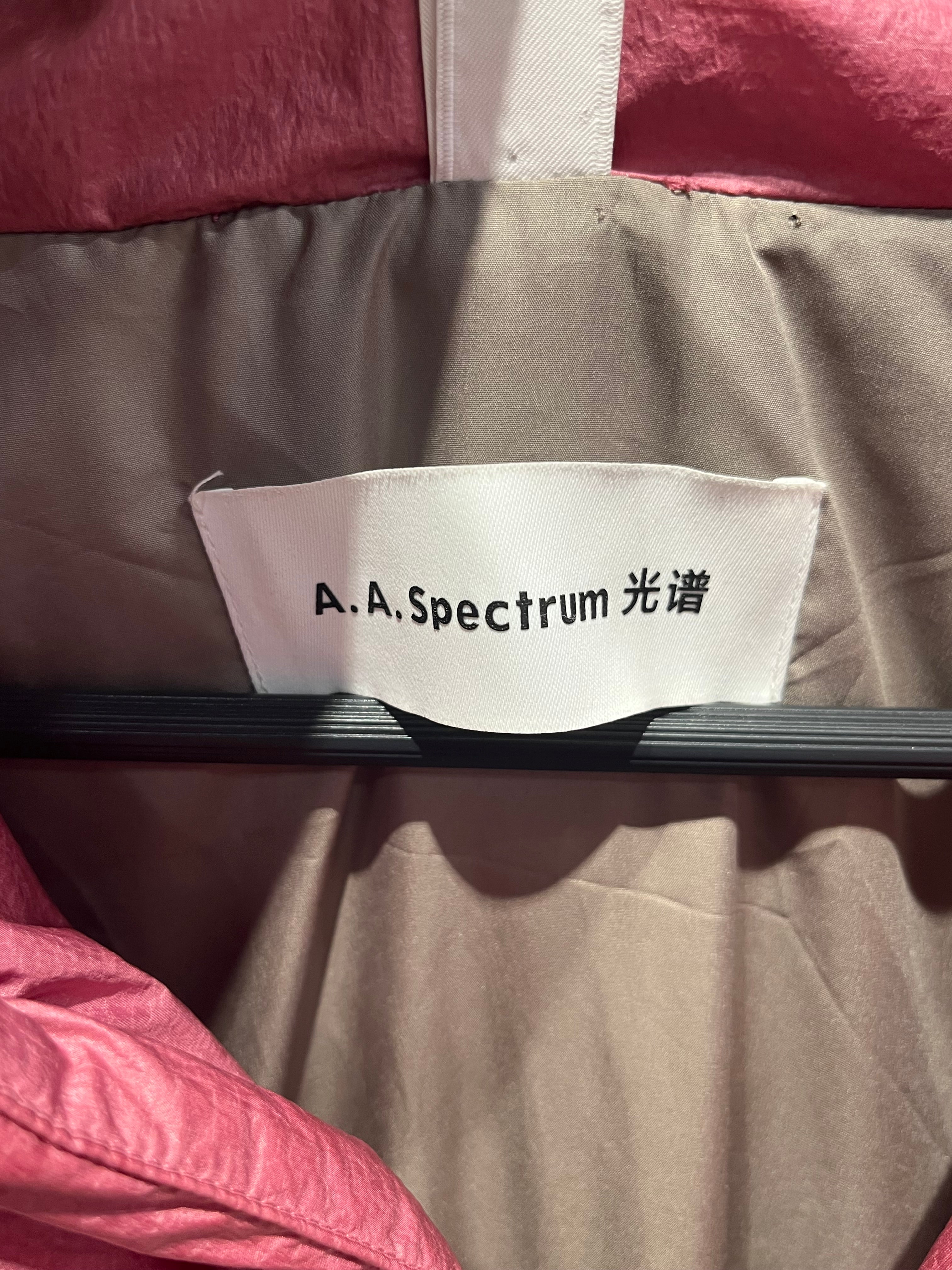 AA SPECTRUM/Puffer Jkt/L/Nylon/PNK/AA SPECTRUM CROPPED PINK view 3
