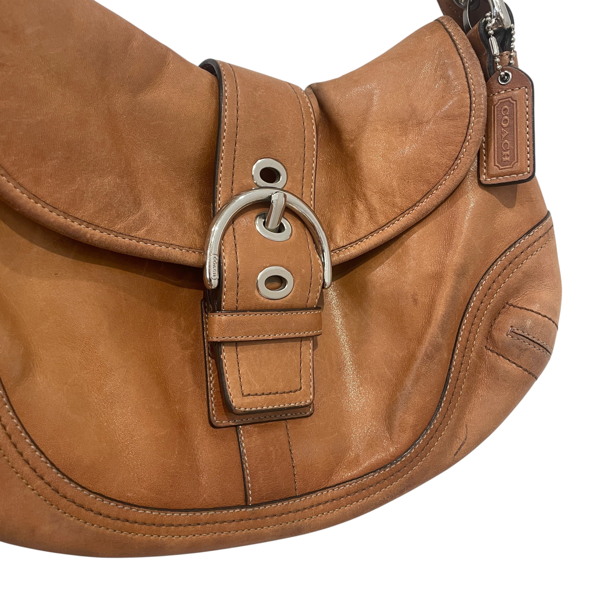 COACH/Bag/Leather/CML/SOHO SHOULDER BAG BUCKLE FLAP view 2