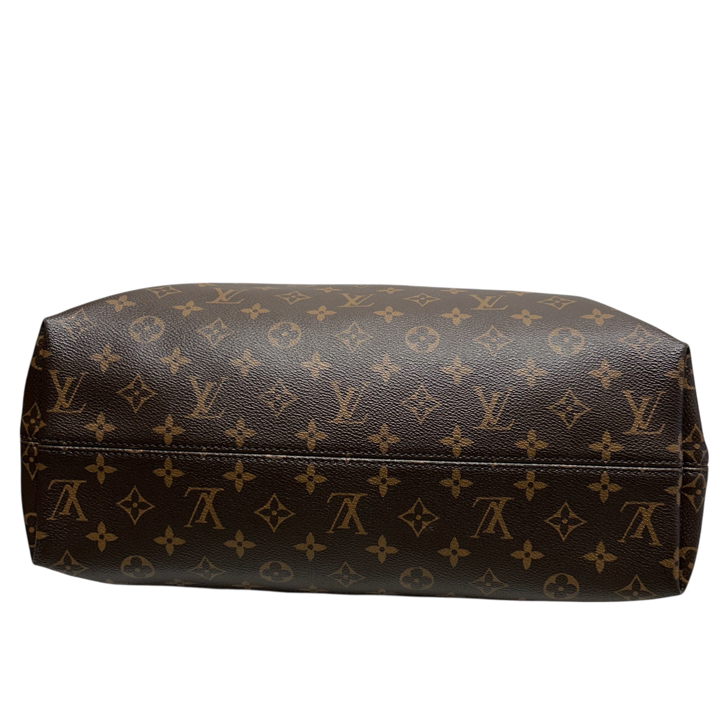 LOUIS VUITTON/Hand Bag/Monogram/Leather/BRW/GRACEFUL MM MONOGRAM view 4